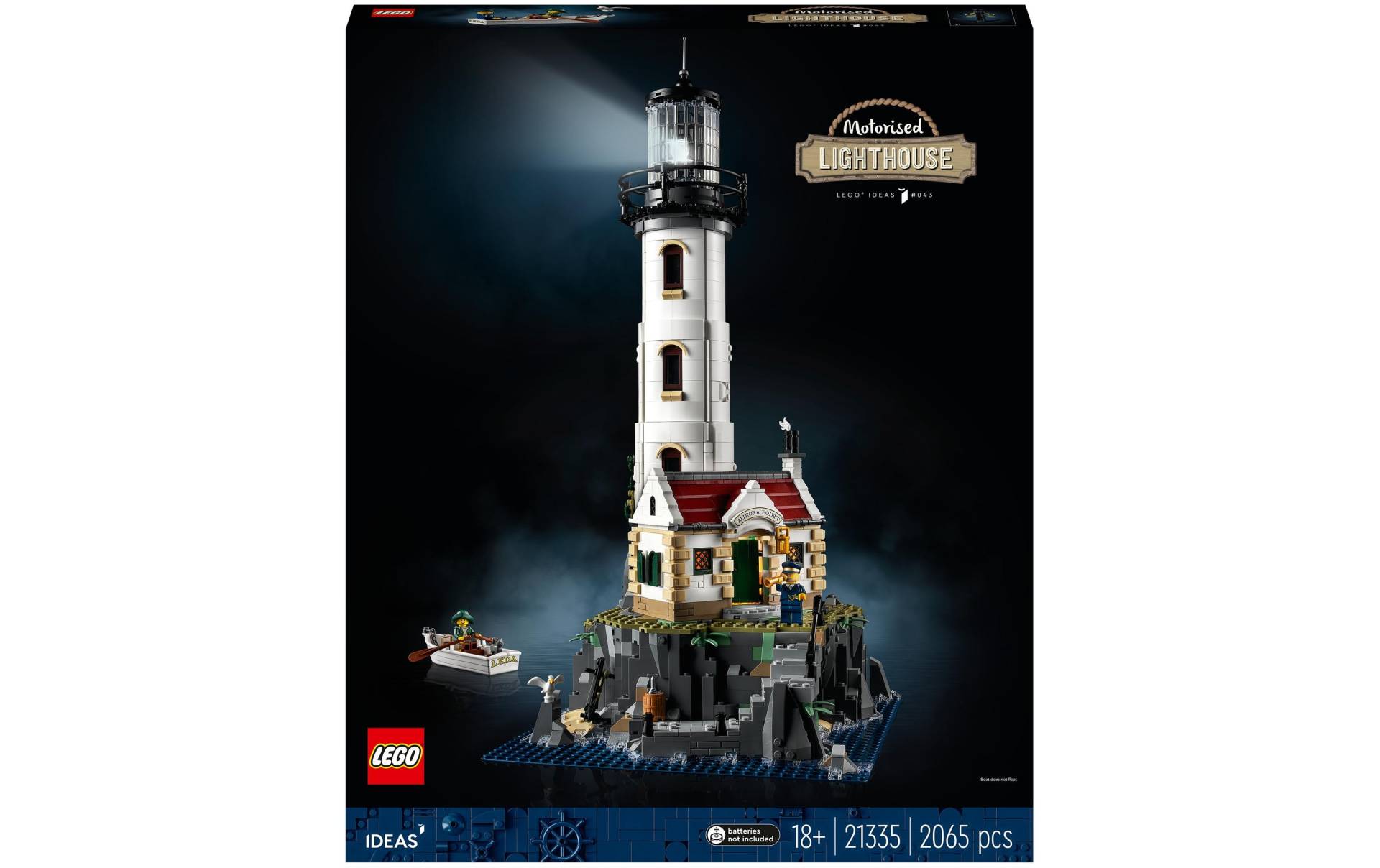 LEGO® Konstruktionsspielsteine »Motorisierter Leuchtturm 21335«, (2065 St.) von lego®