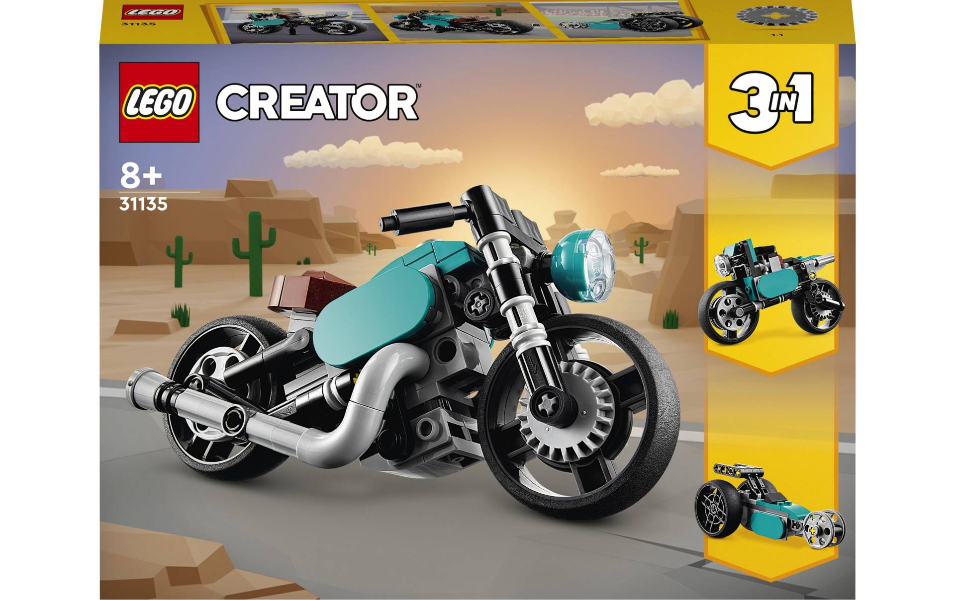 LEGO® Konstruktionsspielsteine »Motorrad« von lego®