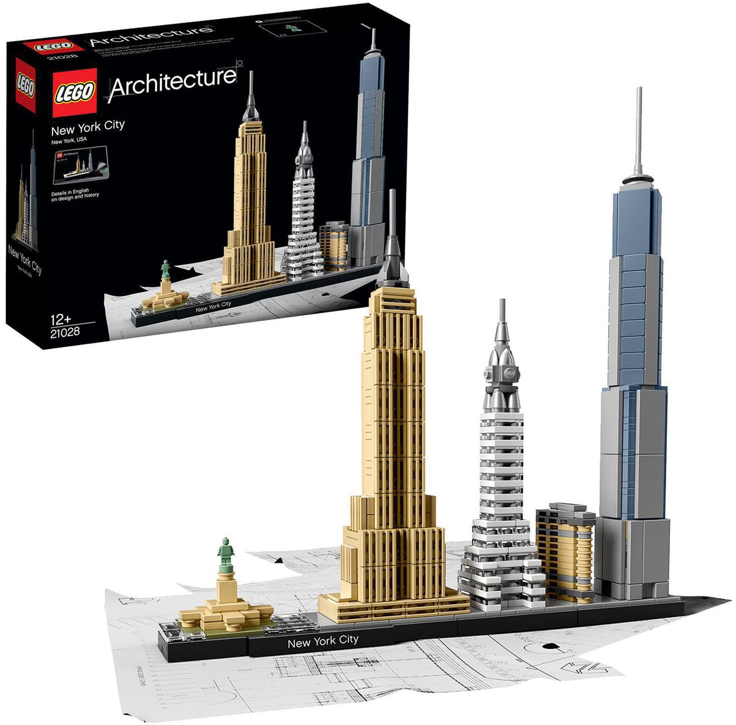 LEGO® Konstruktionsspielsteine »New York City (21028), LEGO® Architecture«, (598 St.) von lego®