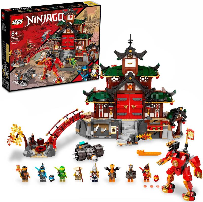 LEGO® Konstruktionsspielsteine »Ninja-Dojotempel (71767), LEGO® NINJAGO®«, (1394 St.) von lego®