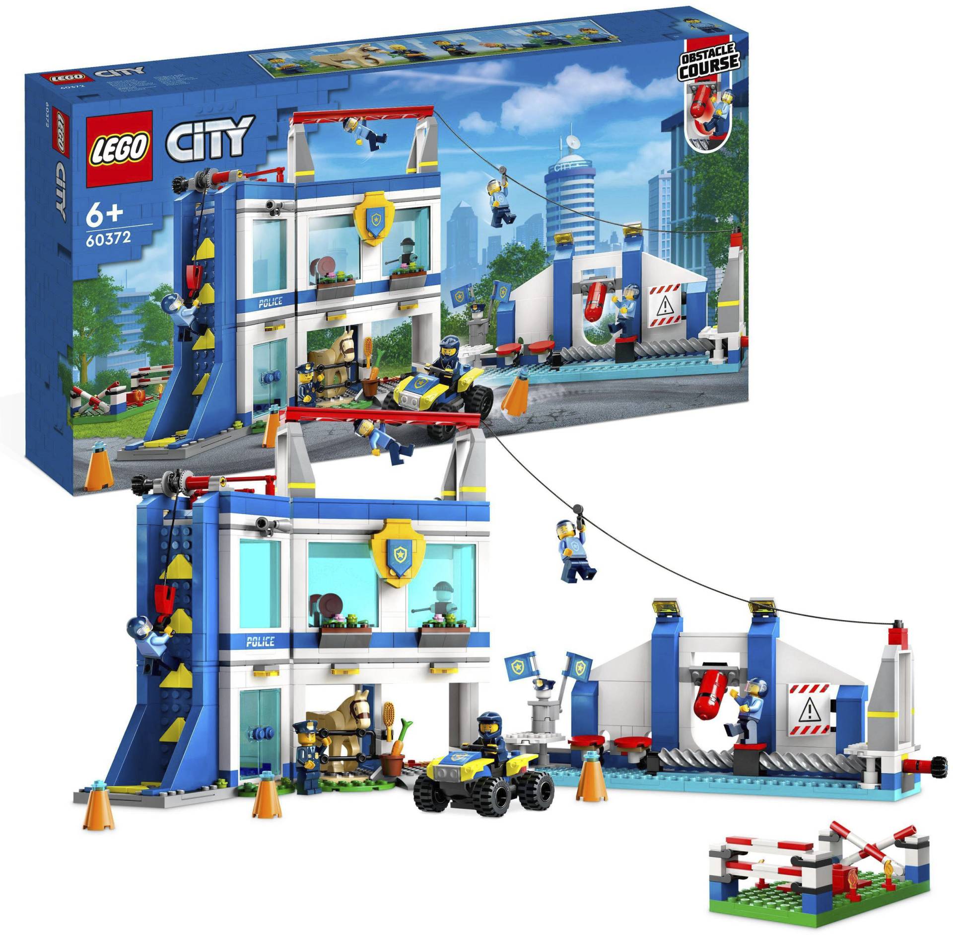 LEGO® Konstruktionsspielsteine »Polizeischule (60372), LEGO® City«, (823 St.) von lego®