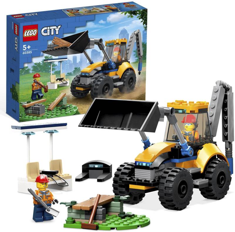 LEGO® Konstruktionsspielsteine »Radlader (60385), LEGO® City«, (148 St.) von lego®