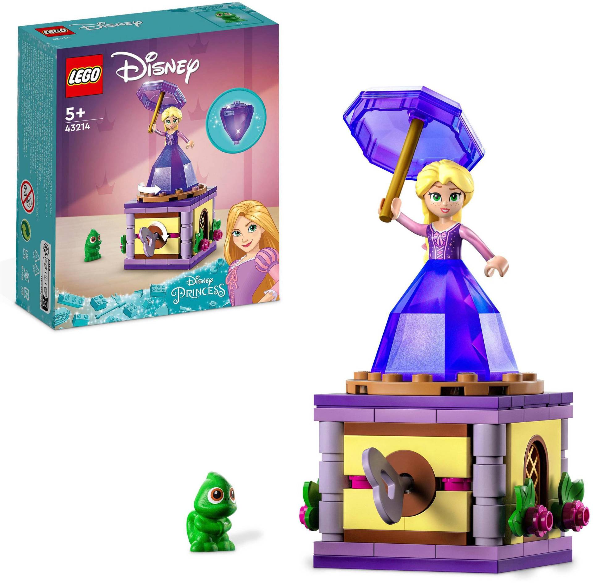 LEGO® Konstruktionsspielsteine »Rapunzel-Spieluhr (43214), LEGO® Disney«, (89 St.) von lego®