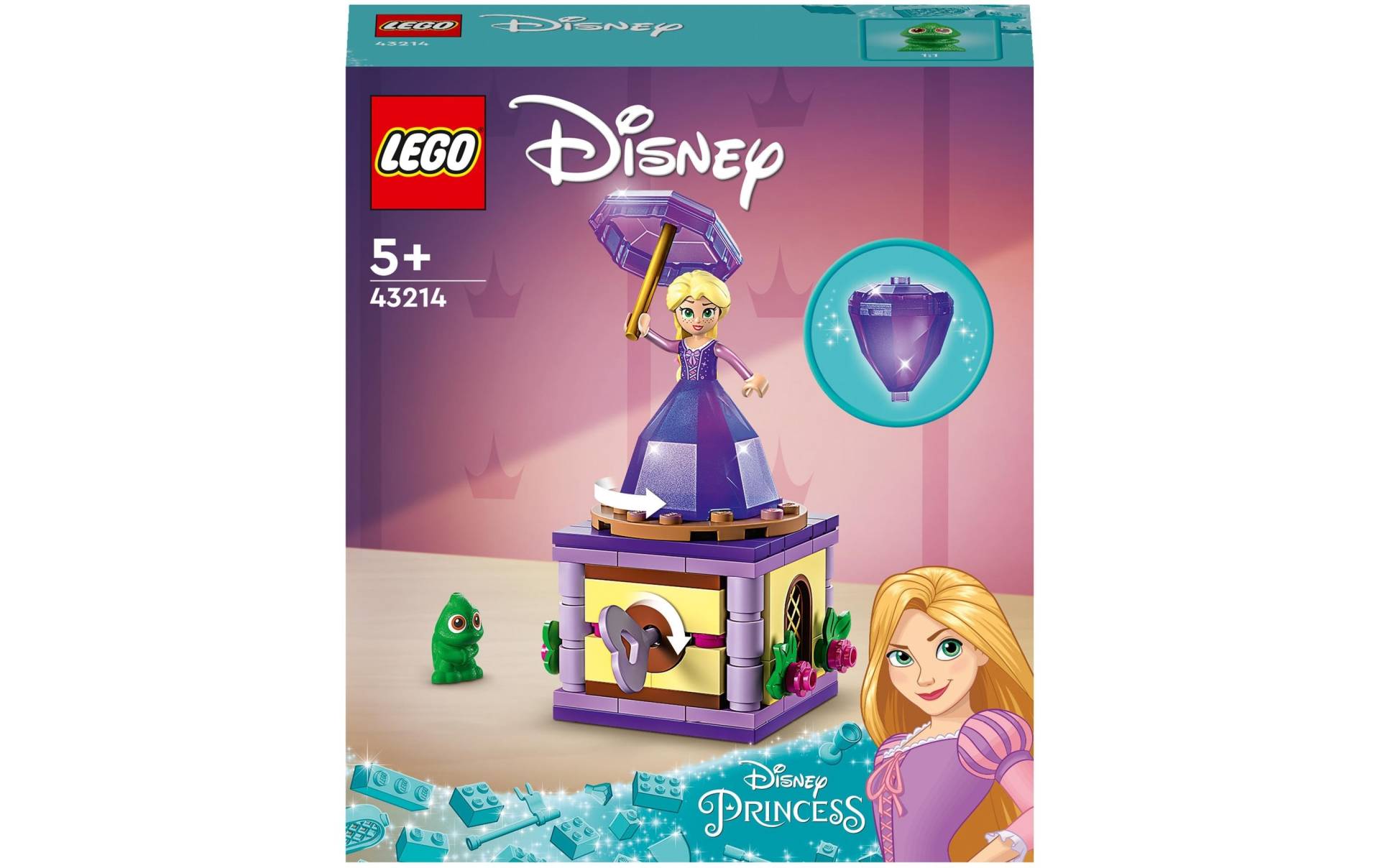 LEGO® Konstruktionsspielsteine »Rapunzel-Spieluhr«, (89 St.) von lego®