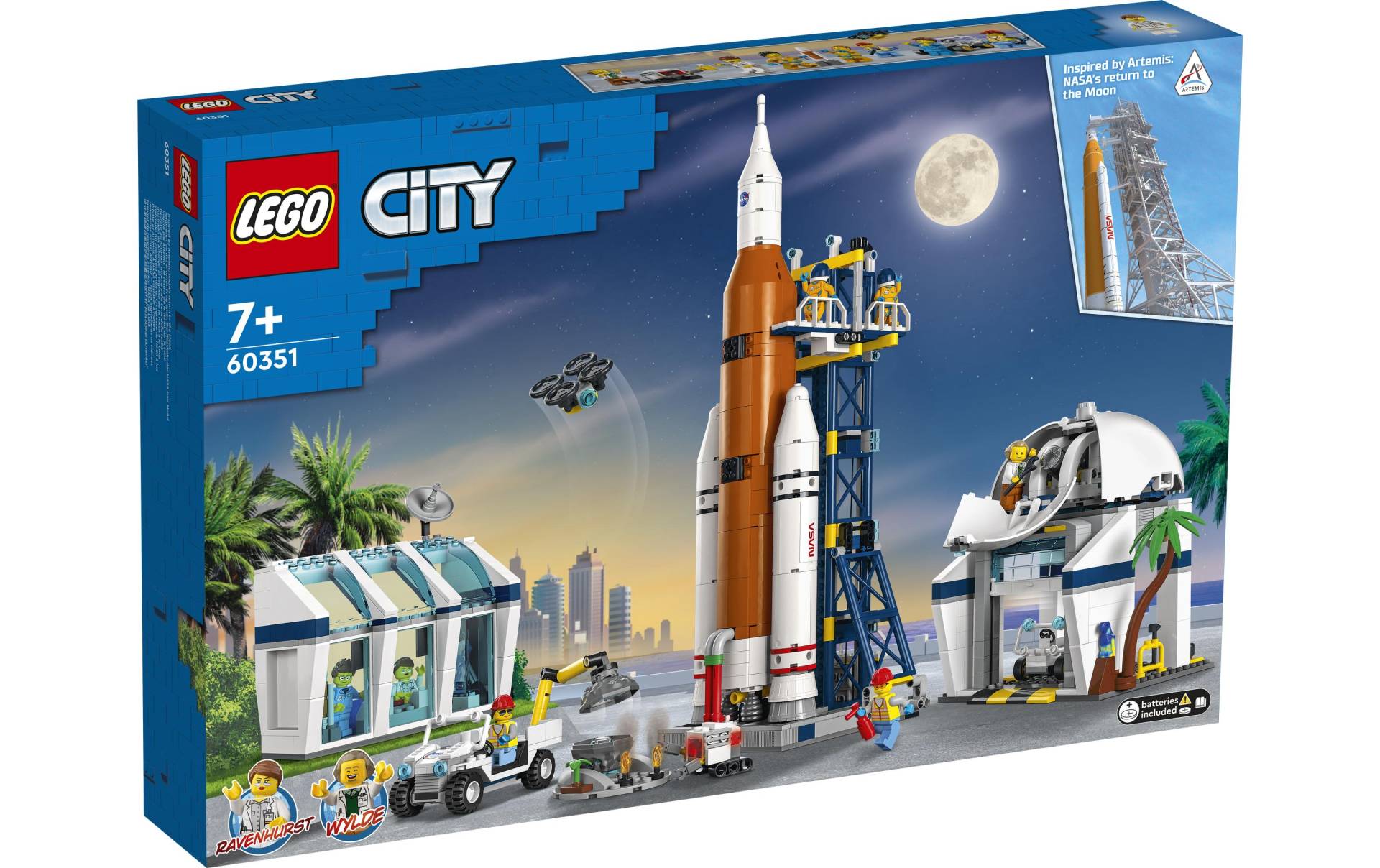 LEGO® Konstruktionsspielsteine »Raumfahrtzentrum«, (1010 St.) von lego®