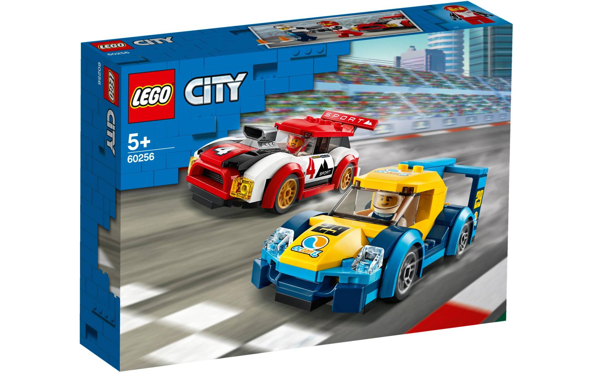 LEGO® Konstruktionsspielsteine »Rennwagen-Duell 60256« von lego®