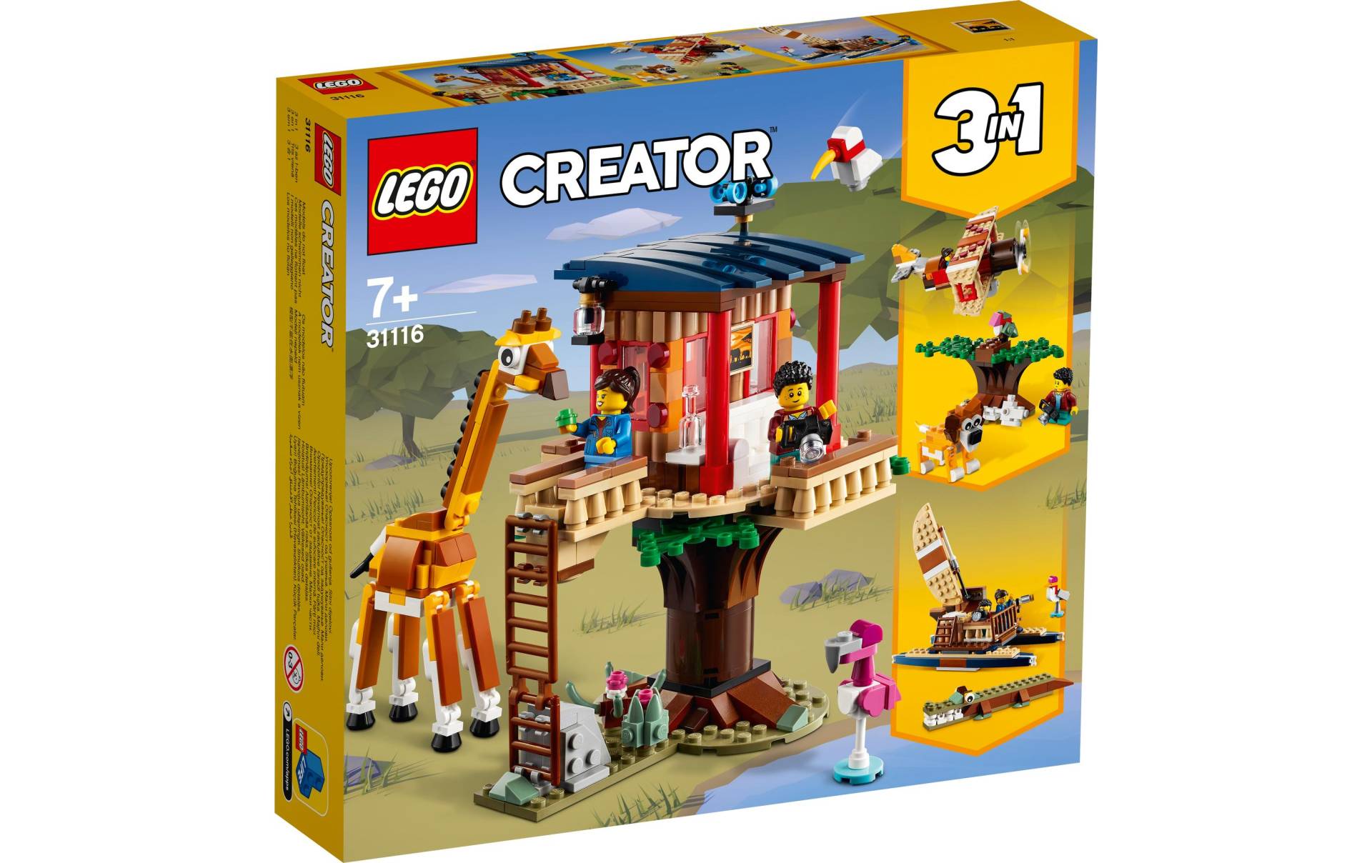 LEGO® Konstruktionsspielsteine »Safari-Baumhaus 31116« von lego®