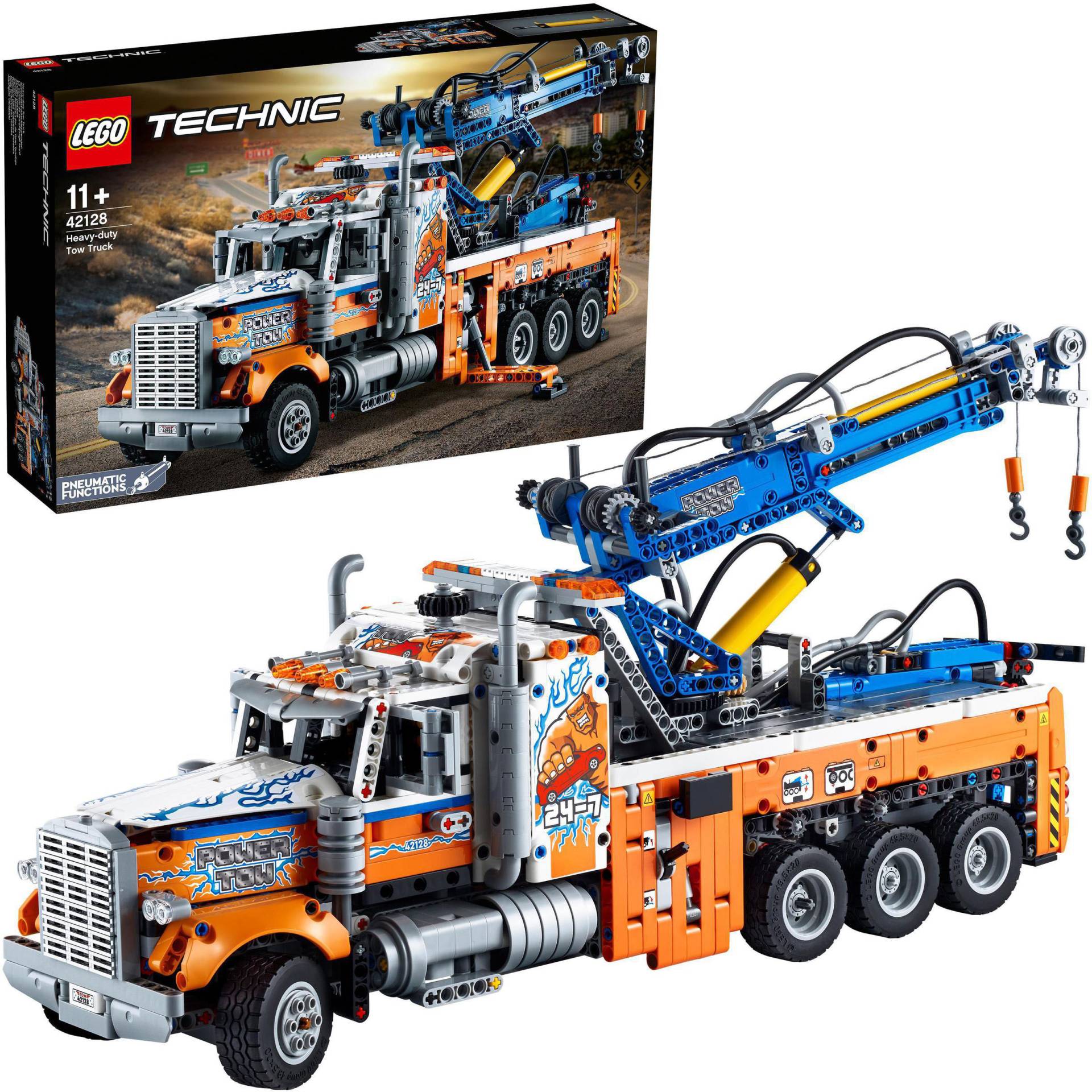 LEGO® Konstruktionsspielsteine »Schwerlast-Abschleppwagen (42128), LEGO® Technic«, (2017 St.) von lego®