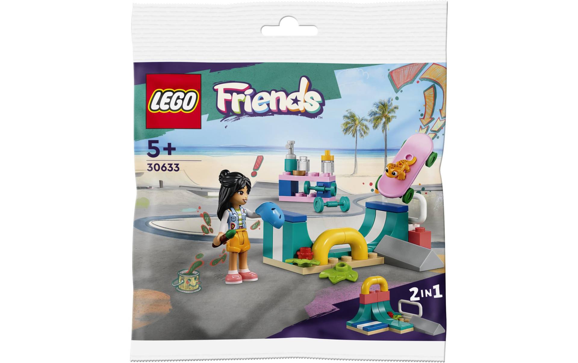LEGO® Konstruktionsspielsteine »Skateboardrampe«, (46 St.) von lego®