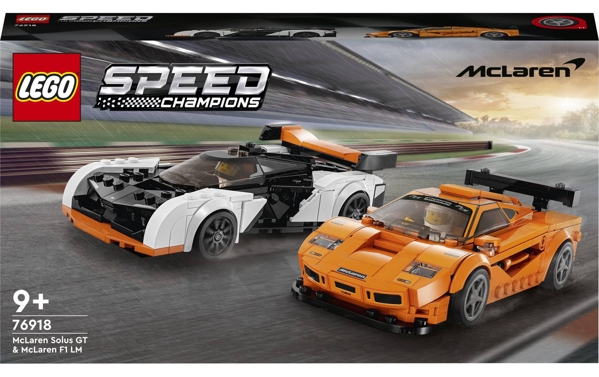 LEGO® Konstruktionsspielsteine »Solus GT & McLaren F1 LM« von lego®