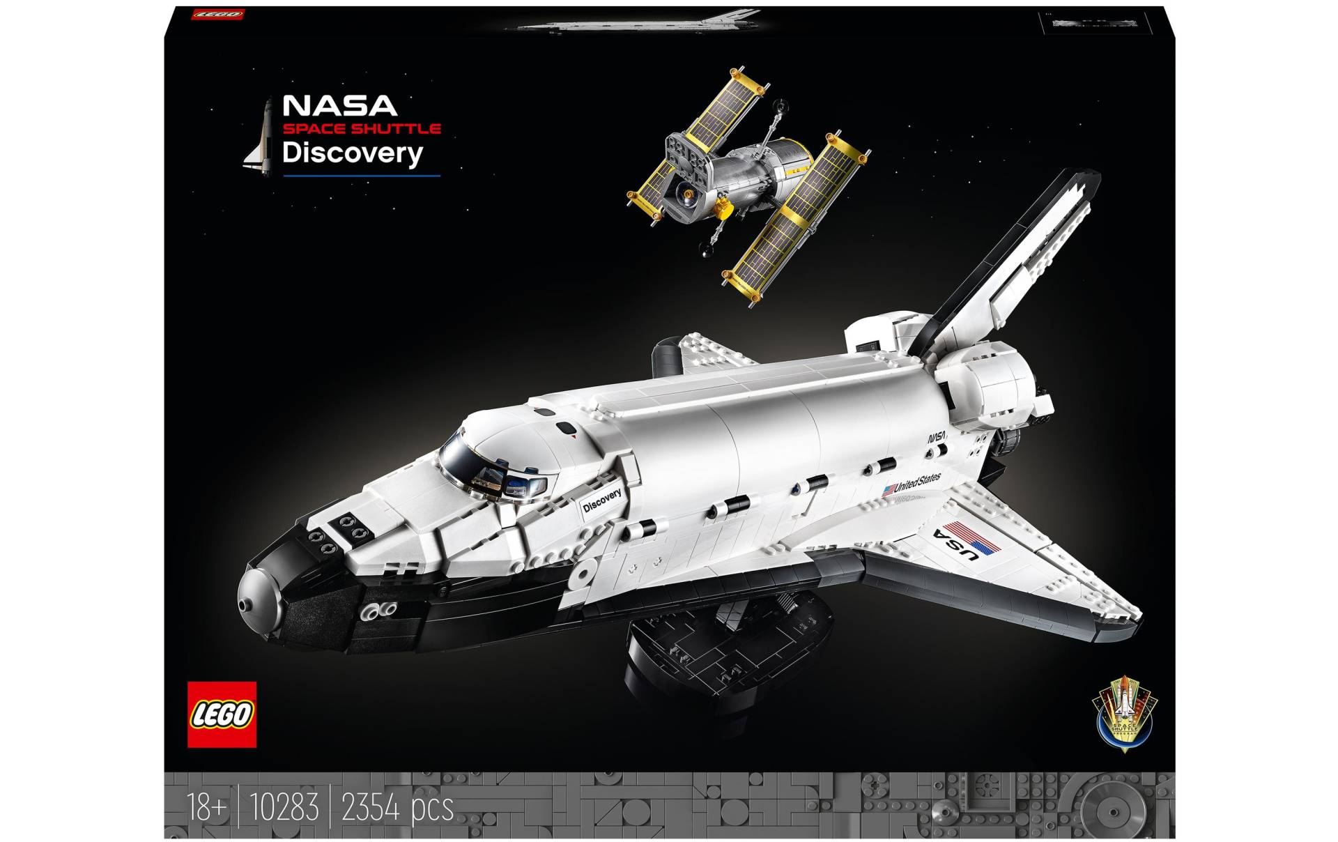 LEGO® Konstruktionsspielsteine »Space Shuttle Discovery 10283«, (2354 St.) von lego®