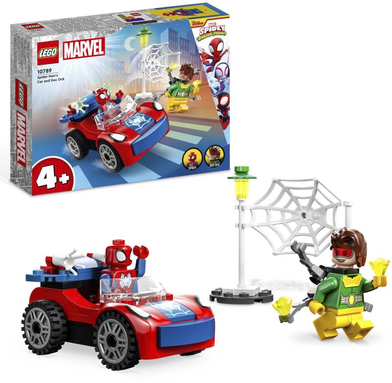LEGO® Konstruktionsspielsteine »Spider-Mans Auto und Doc Ock (10789), LEGO® Marvel«, (48 St.) von lego®