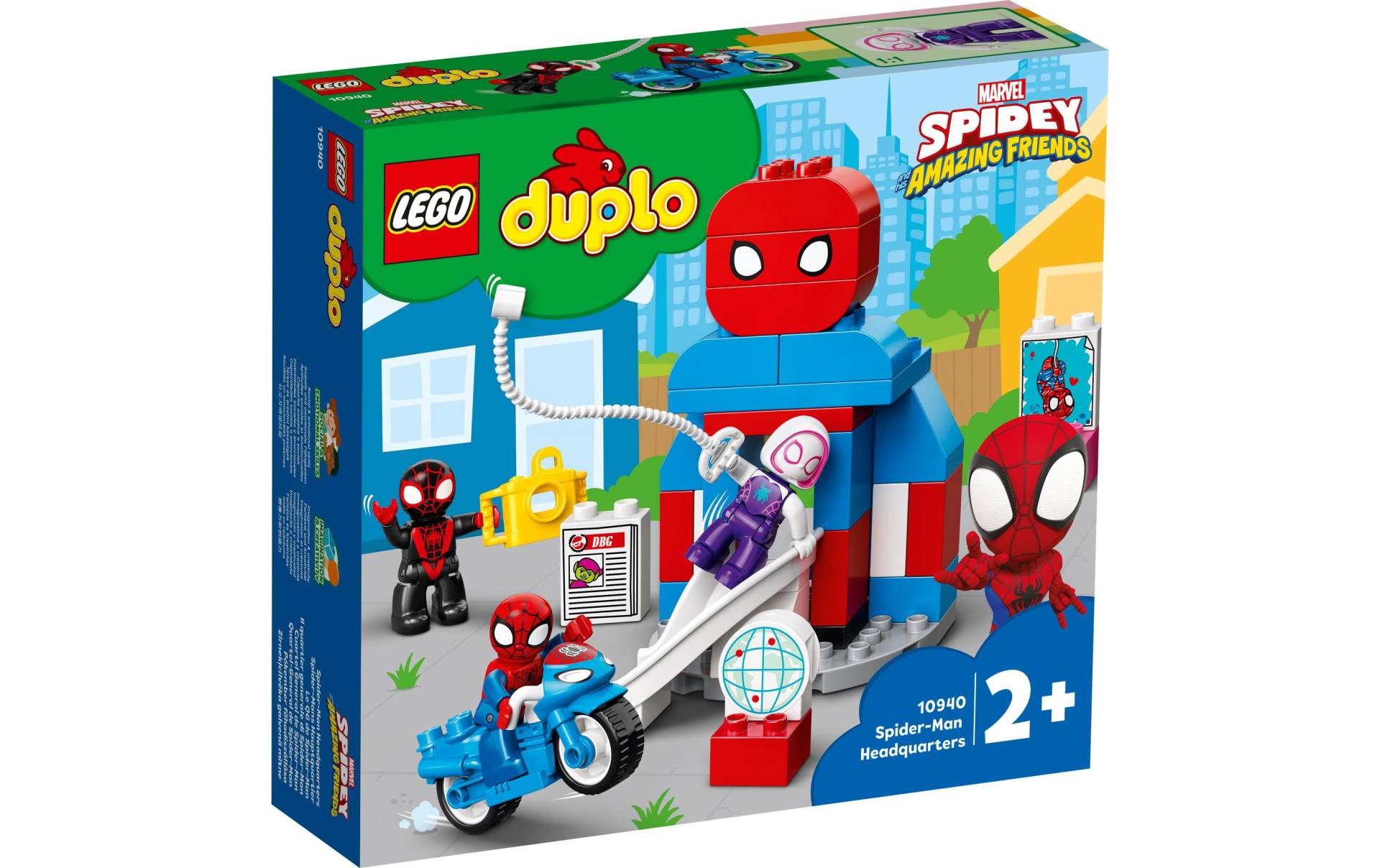 LEGO® Konstruktionsspielsteine »Spider-Mans Hauptquartier« von lego®