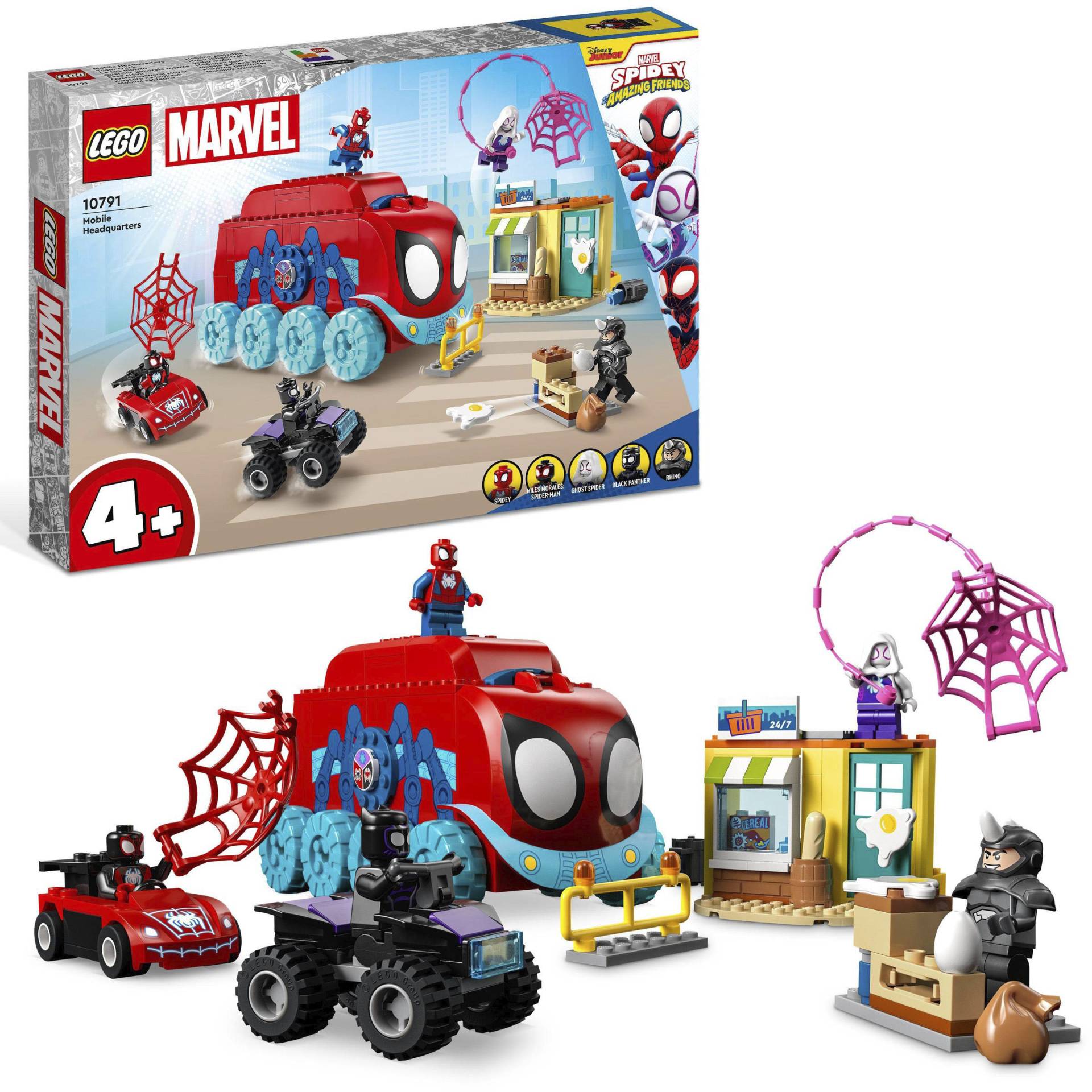 LEGO® Konstruktionsspielsteine »Spideys Team-Truck (10791), LEGO® Marvel«, (187 St.) von lego®