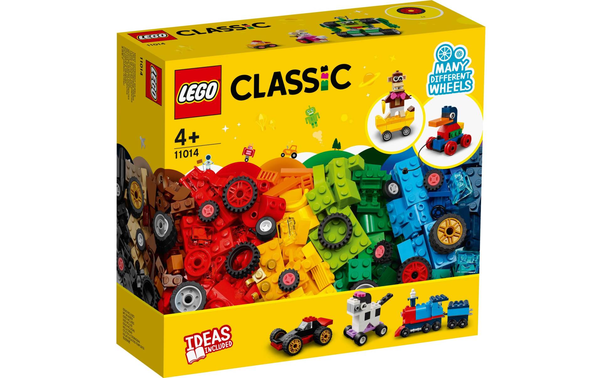LEGO® Konstruktionsspielsteine »Steinebox mit Rädern« von lego®