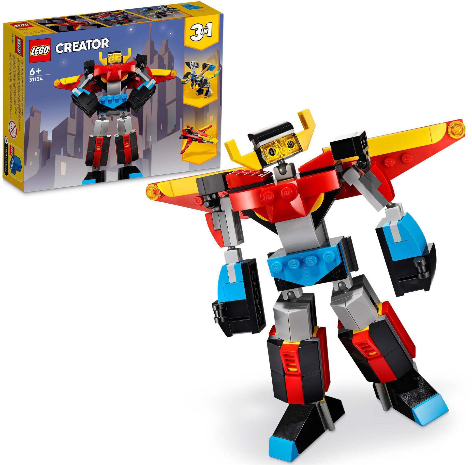 LEGO® Konstruktionsspielsteine »Super-Mech (31124), LEGO® Creator 3in1«, (159 St.) von lego®