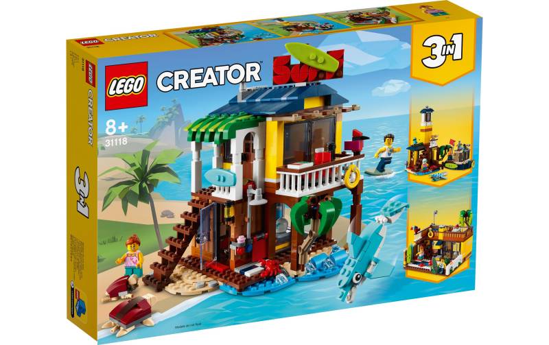 LEGO® Konstruktionsspielsteine »Surfer-Strandhaus 311« von lego®