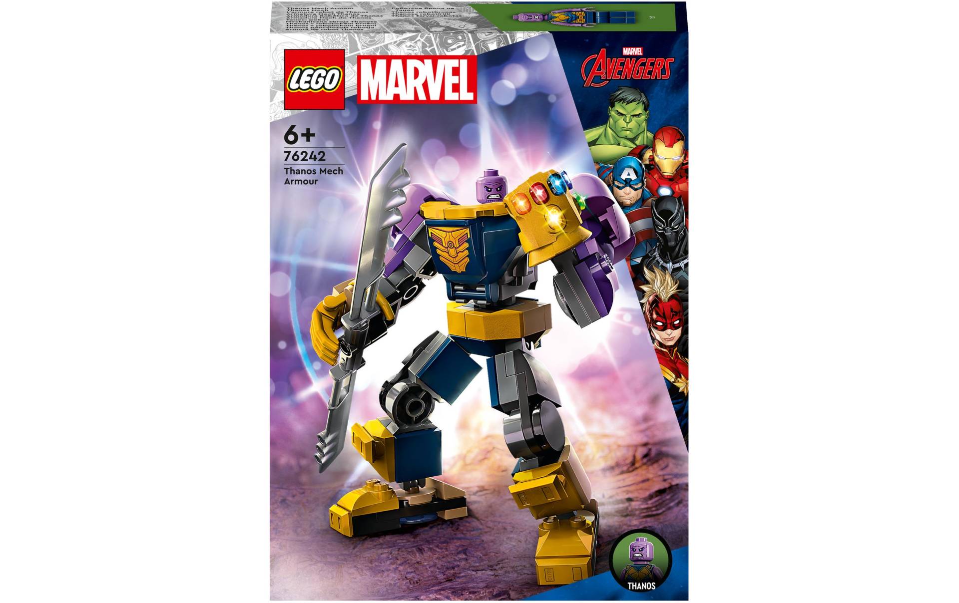 LEGO® Konstruktionsspielsteine »Thanos Mech«, (113 St.) von lego®