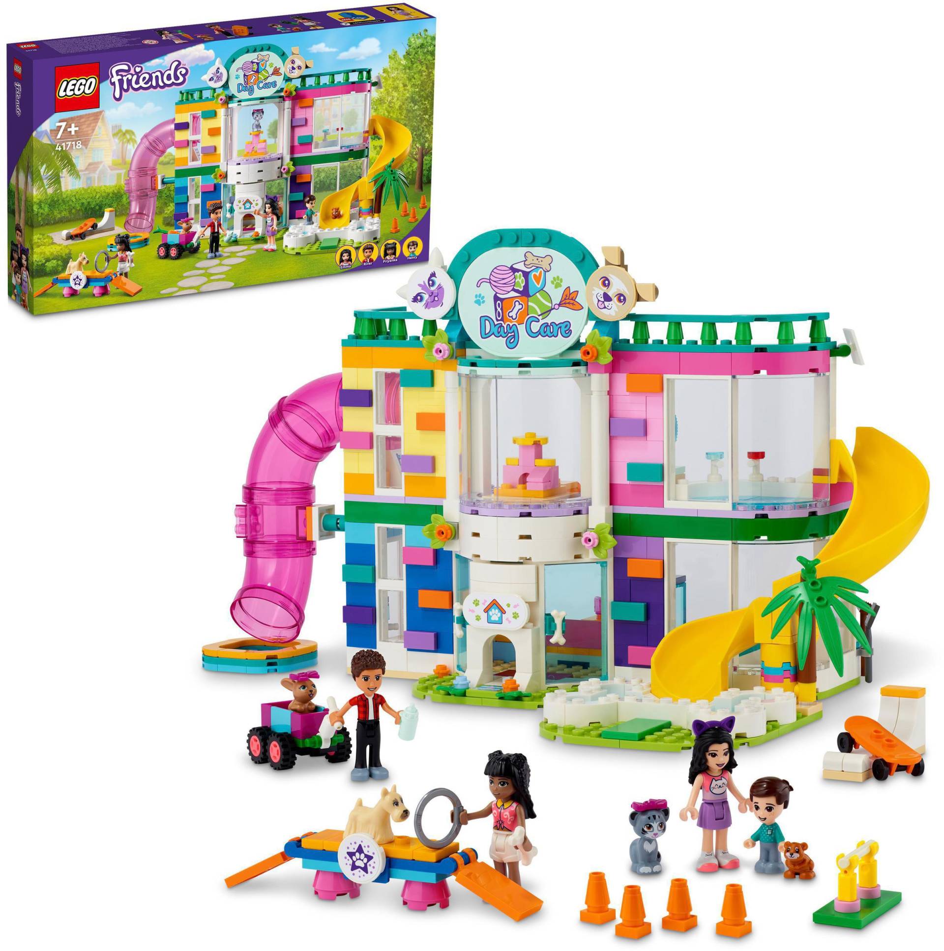 LEGO® Konstruktionsspielsteine »Tiertagesstätte (41718), LEGO® Friends«, (593 St.) von lego®