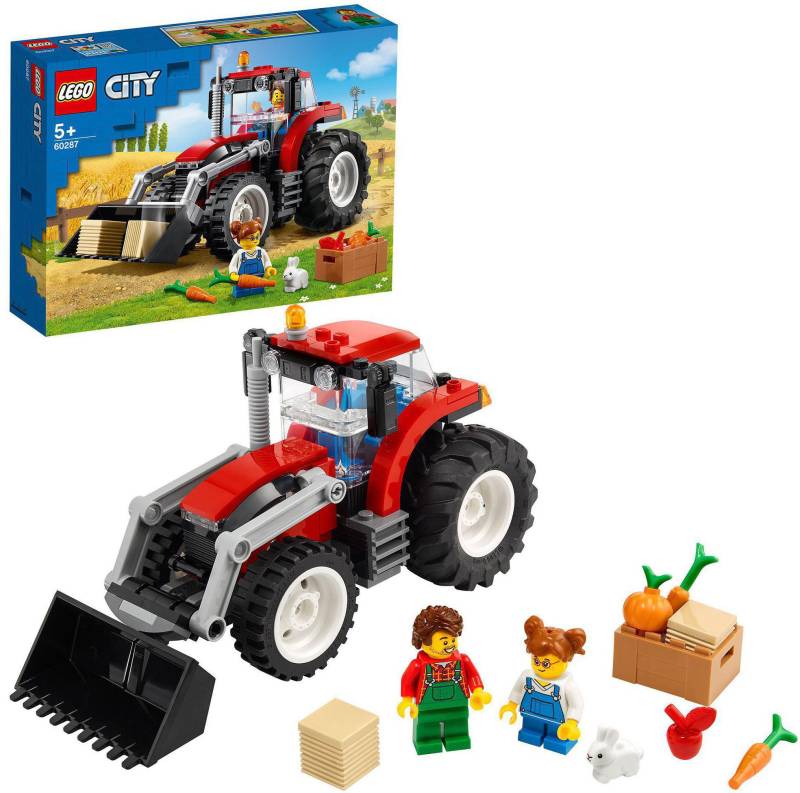 LEGO® Konstruktionsspielsteine »Traktor (60287), LEGO® City«, (148 St.) von lego®