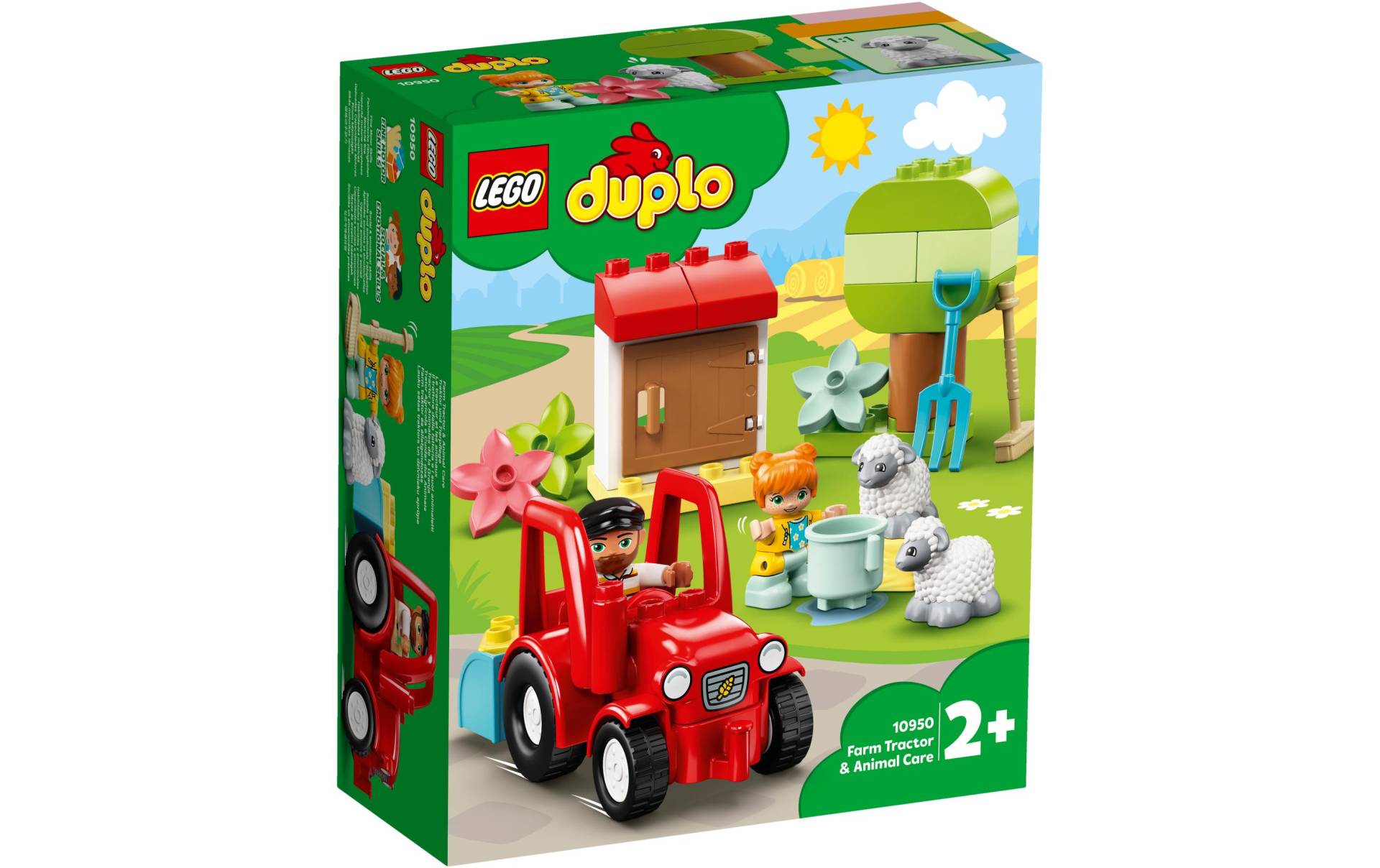 LEGO® Konstruktionsspielsteine »Traktor und Tierpflege« von lego®