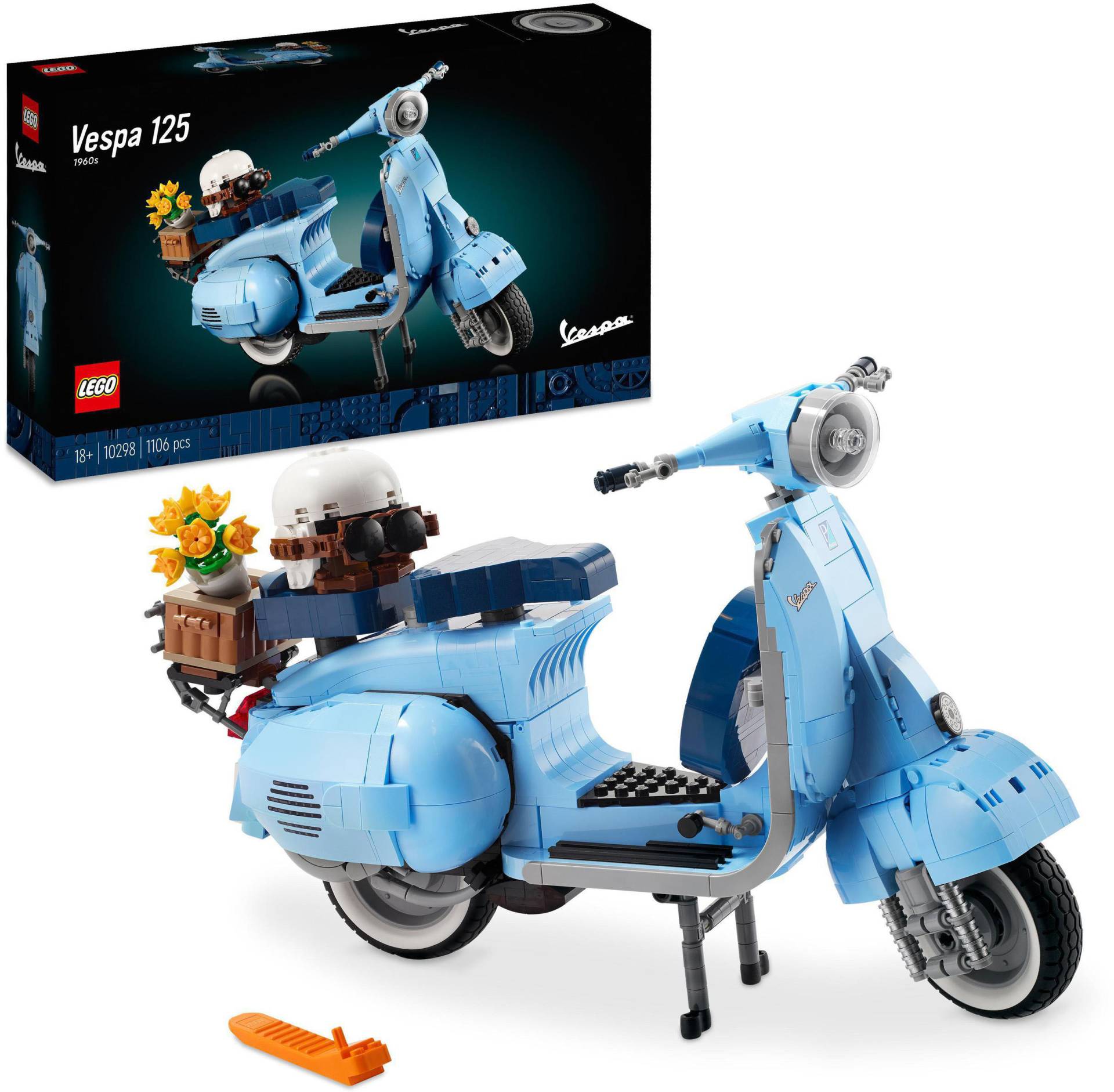 LEGO® Konstruktionsspielsteine »Vespa 125 (10298), LEGO® Creator Expert«, (1106 St.) von lego®