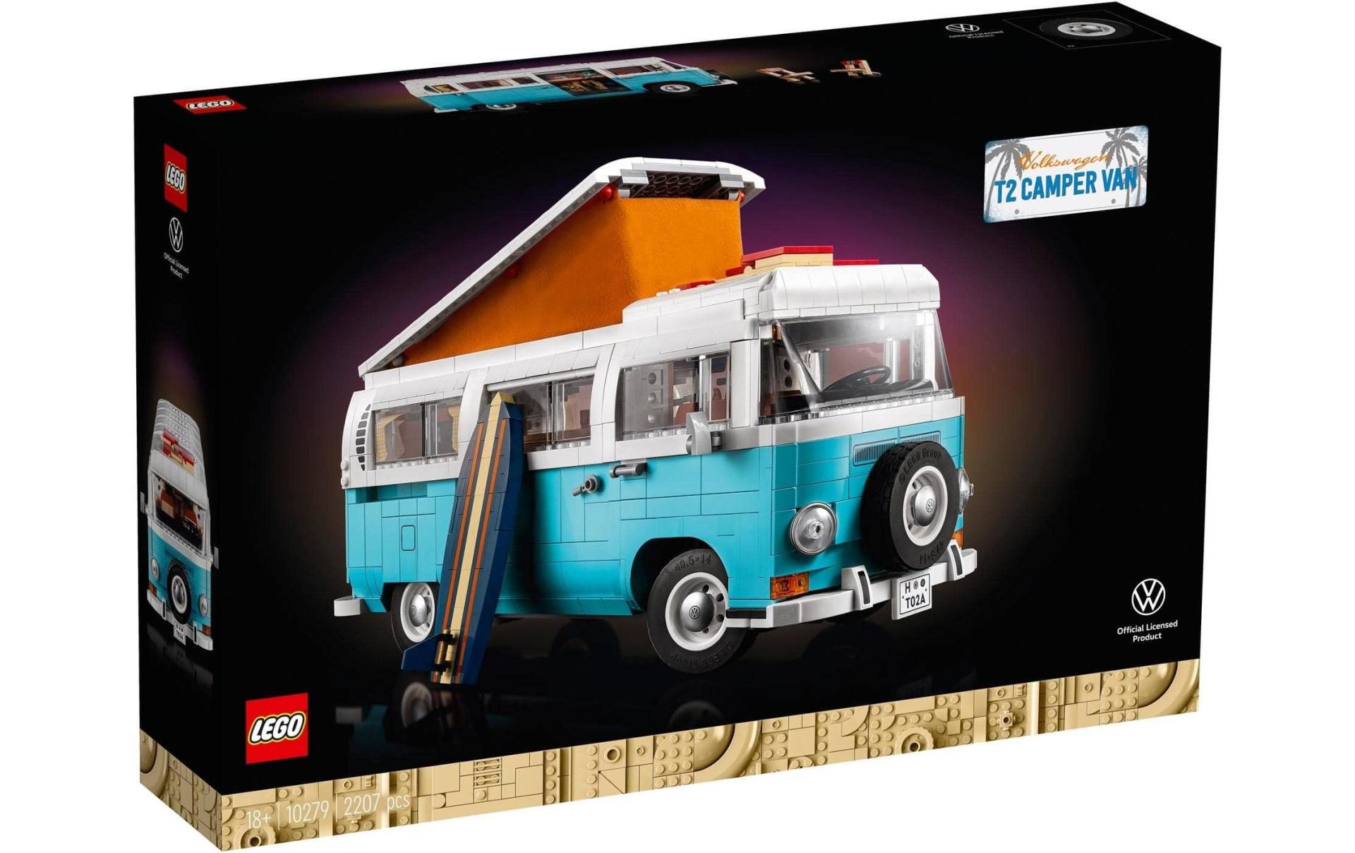 LEGO® Konstruktionsspielsteine »Volkswagen T2 Camping« von lego®