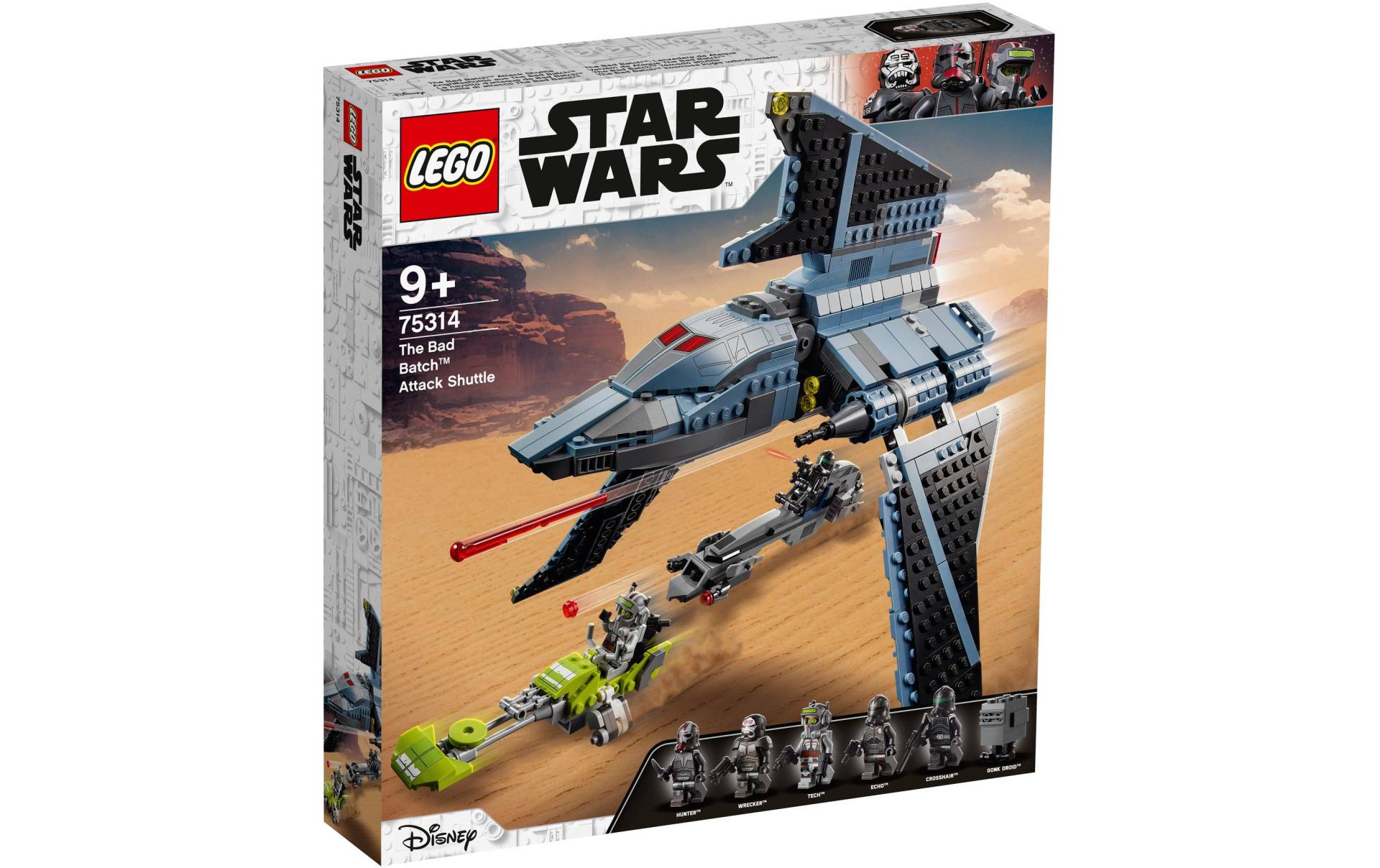 LEGO® Konstruktionsspielsteine »Wars Angriffsshuttle« von lego®