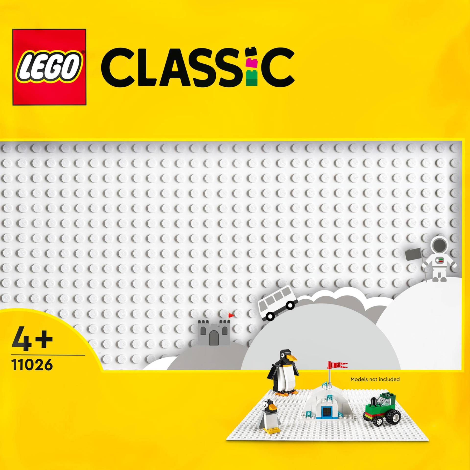 LEGO® Konstruktionsspielsteine »Weisse Bauplatte (11026), LEGO® Classic«, (1 St.) von lego®