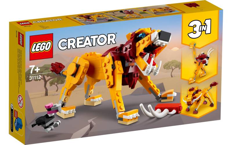 LEGO® Konstruktionsspielsteine »Wilder Löwe 31112« von lego®