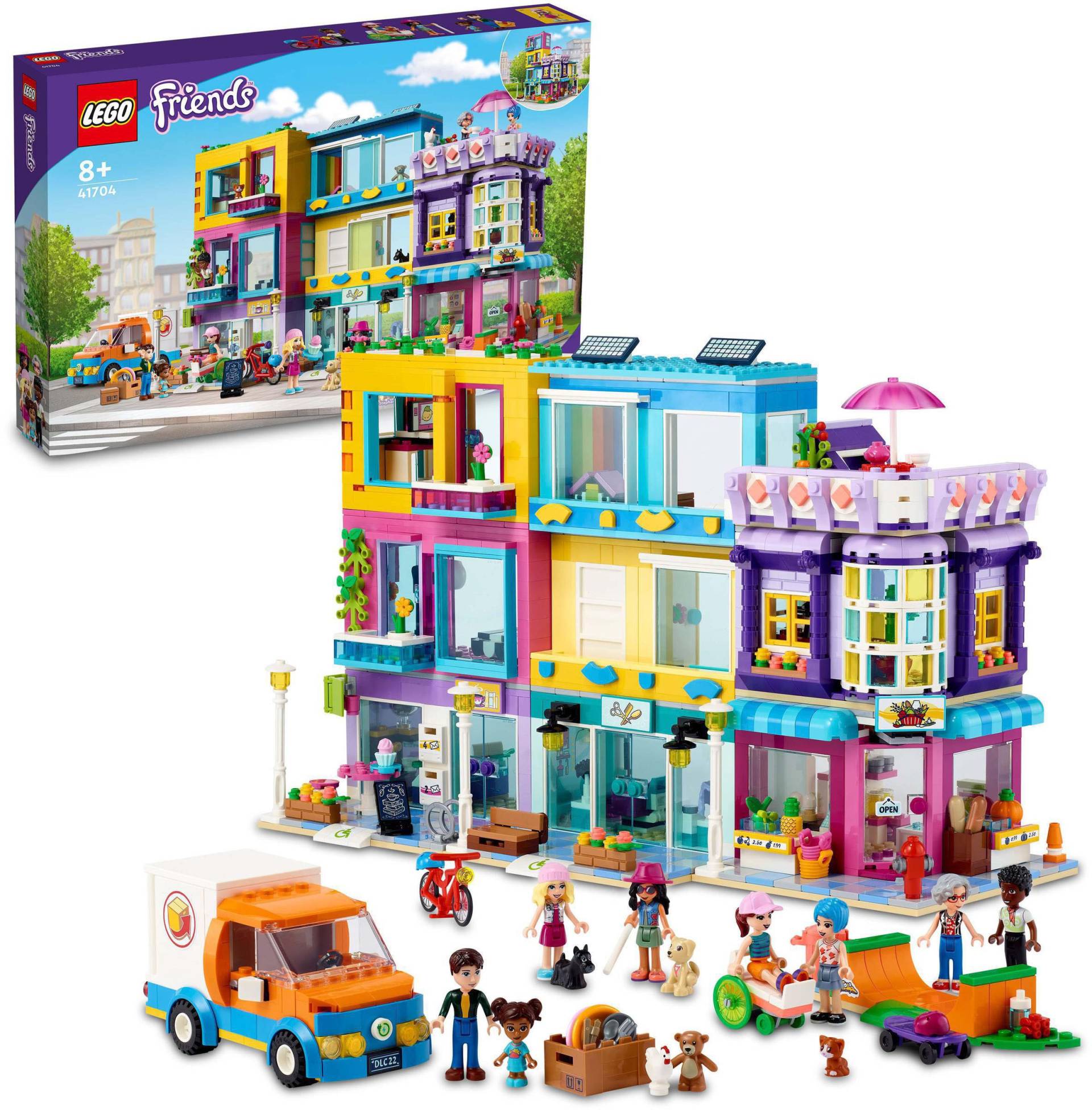 LEGO® Konstruktionsspielsteine »Wohnblock (41704), LEGO® Friends«, (1682 St.) von lego®