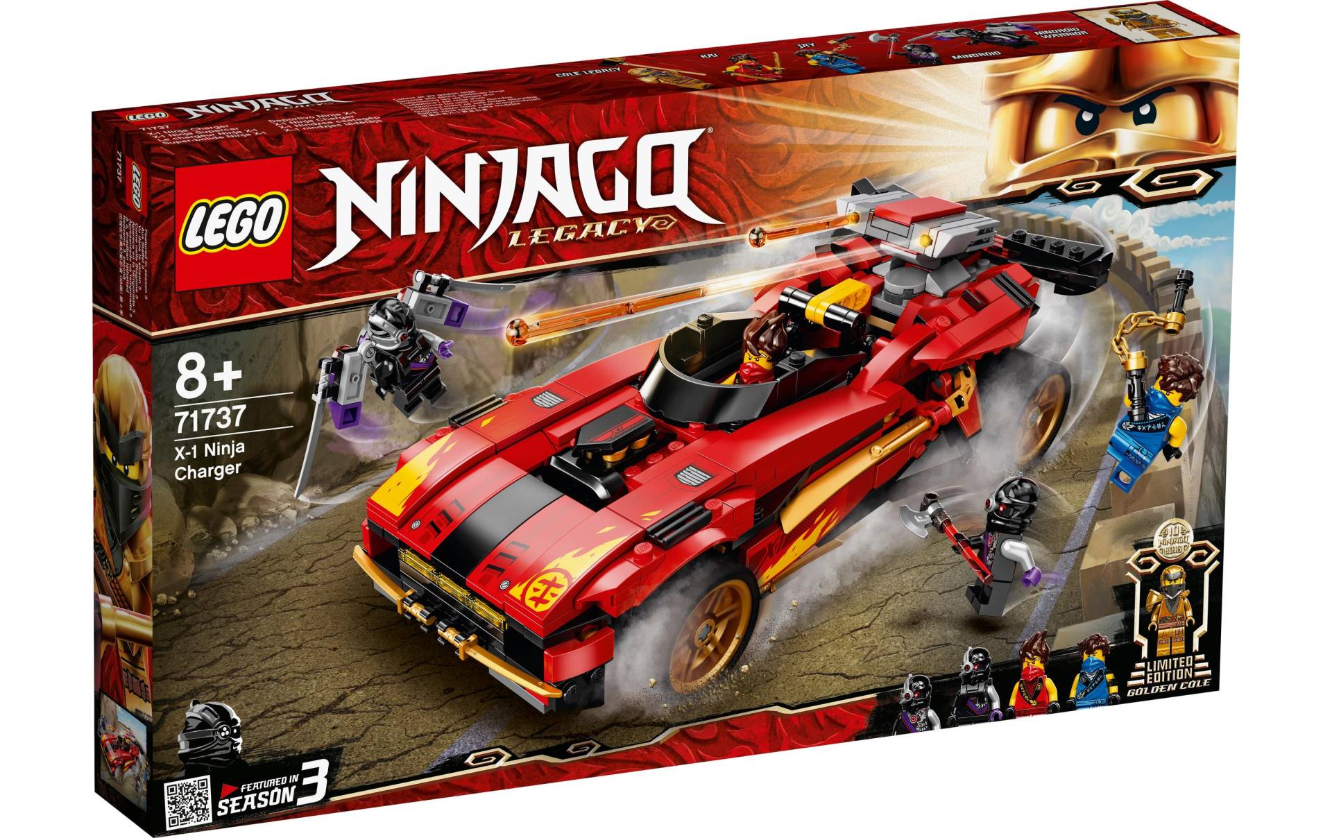 LEGO® Konstruktionsspielsteine »X-1 Ninja Supercar 71« von lego®