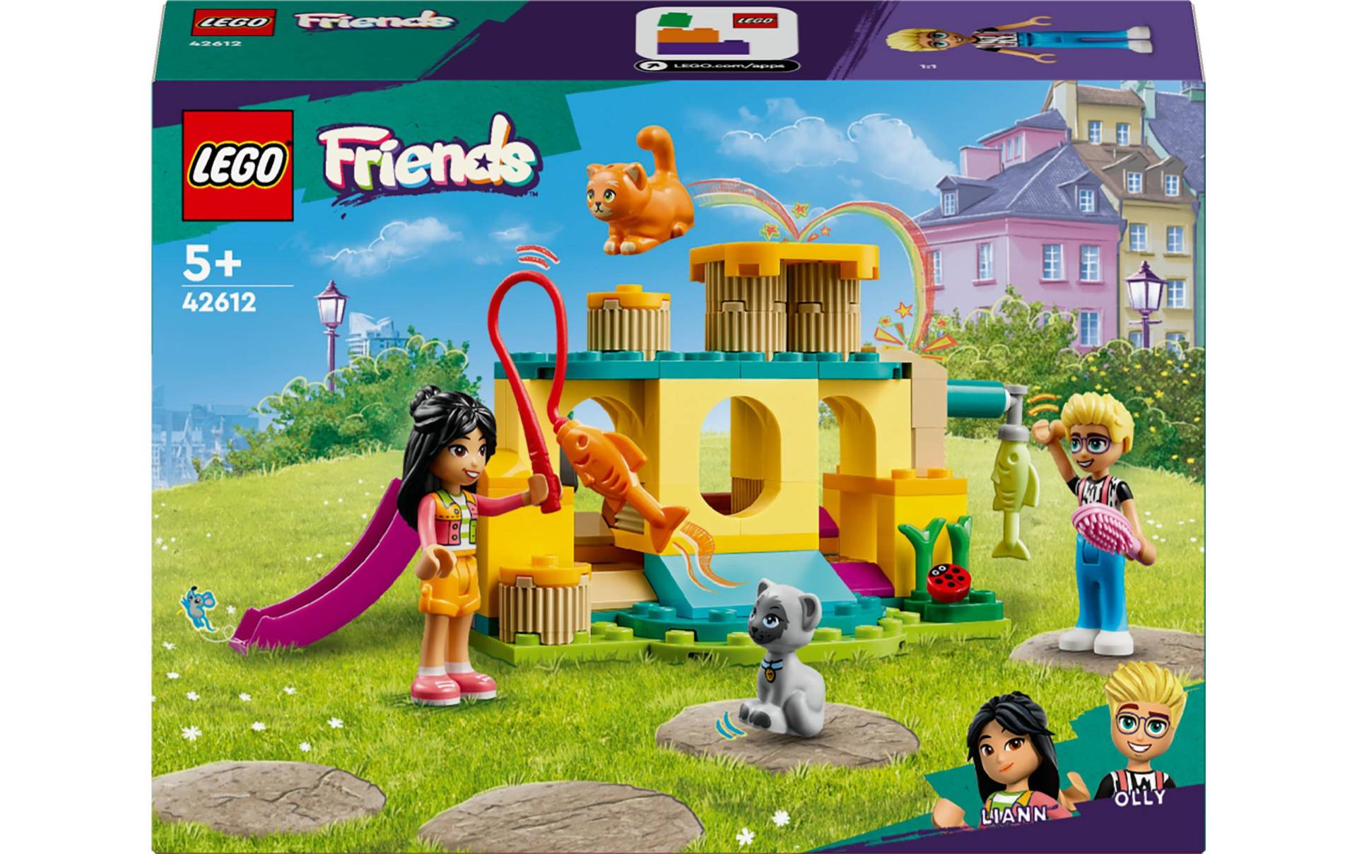 LEGO® Spielbausteine »Abenteuer auf dem Katzenspielplatz 42612«, (87 St.) von lego®
