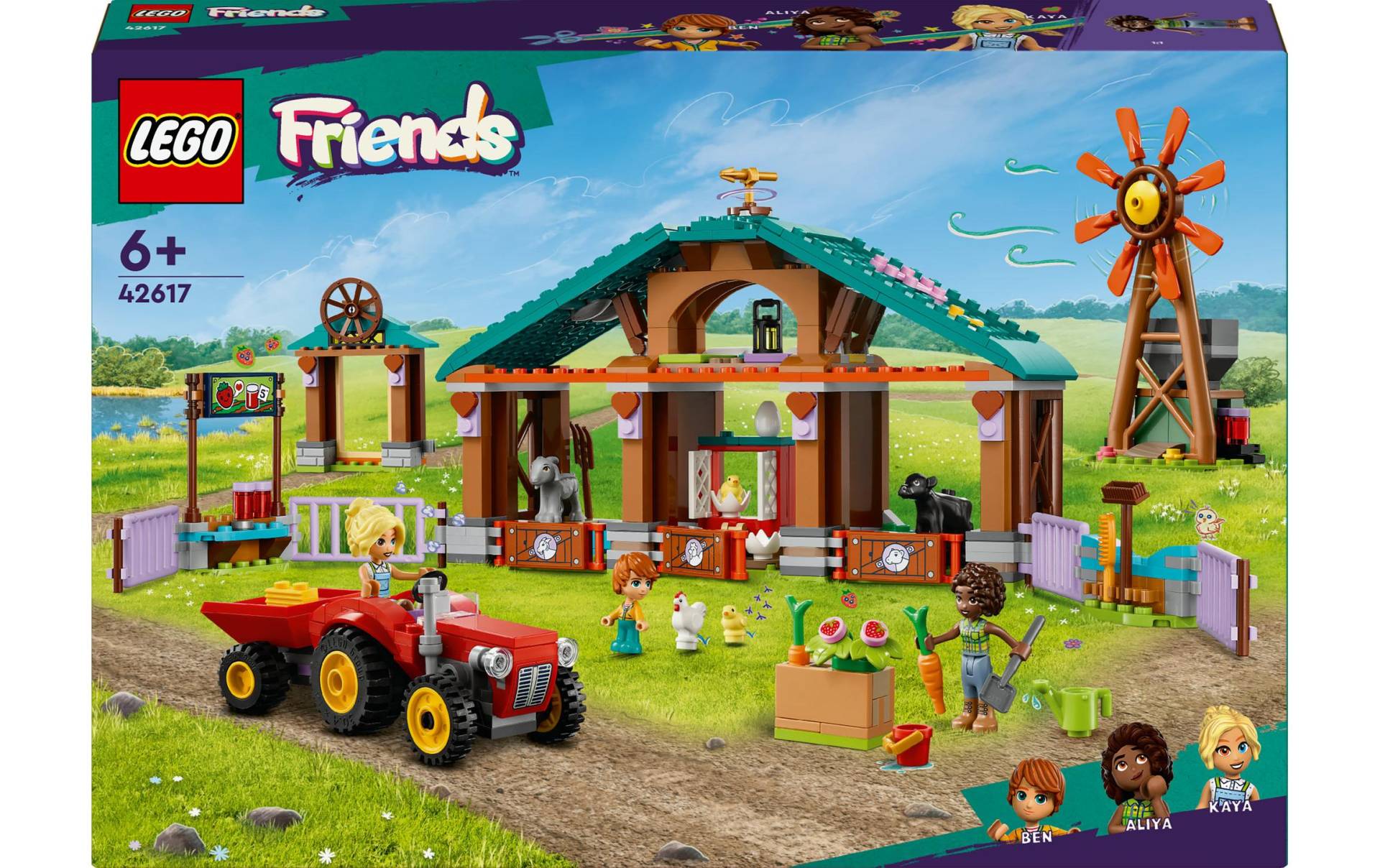 LEGO® Spielbausteine »Auffangstation für Farmtiere 42617«, (489 St.) von lego®