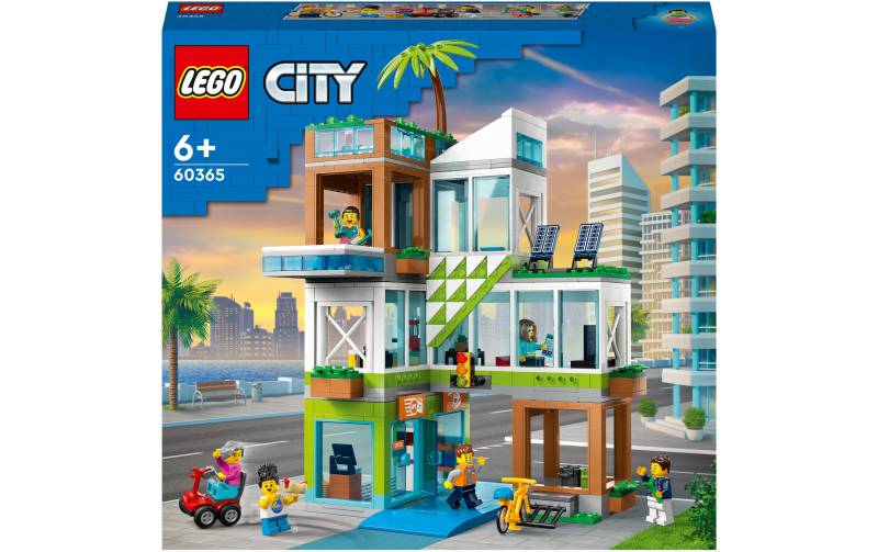 LEGO® Spielbausteine »City Appartementhaus 60365«, (688 St.) von lego®