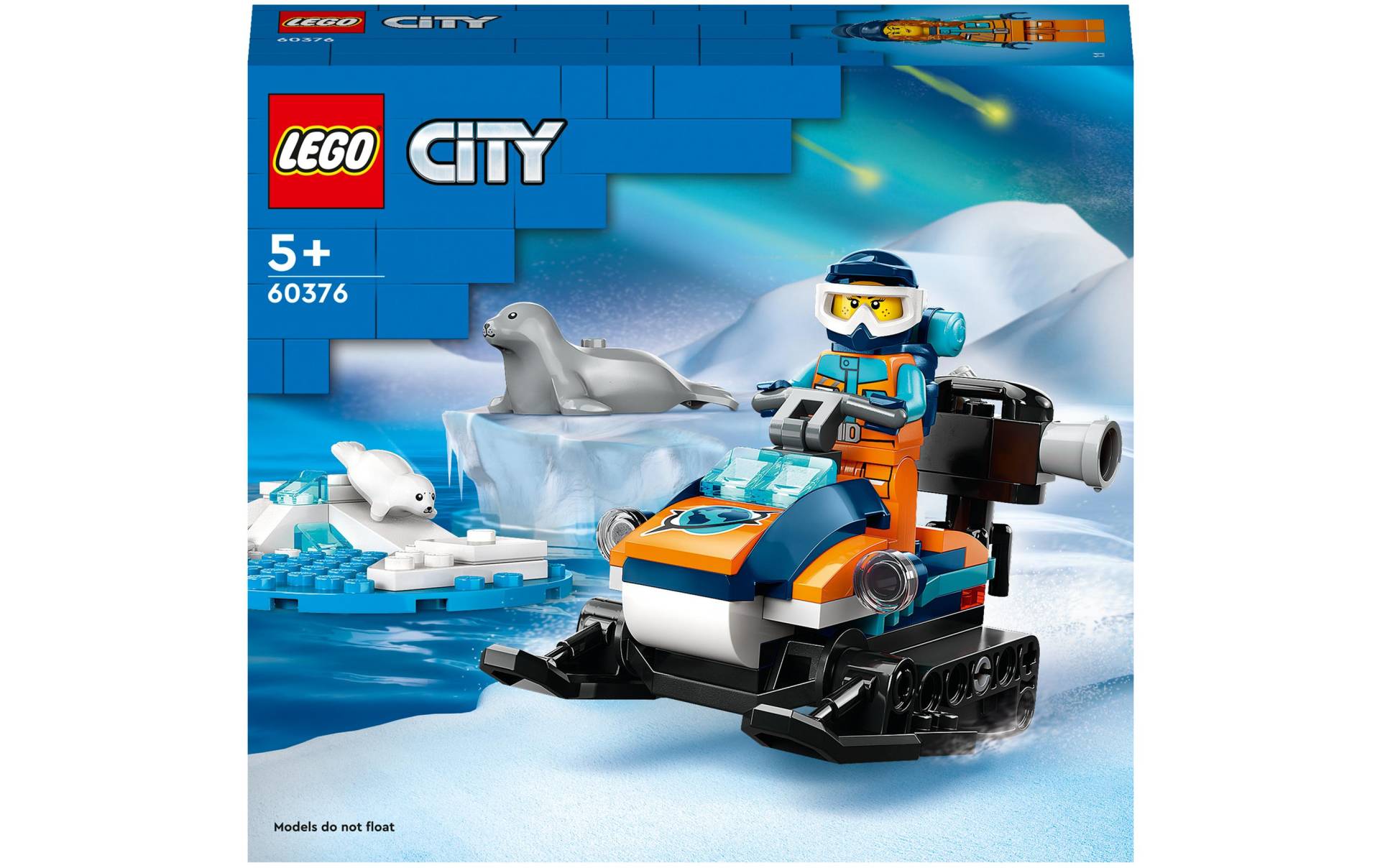 LEGO® Spielbausteine »City Arktis-Schneemobil 60376«, (70 St.) von lego®