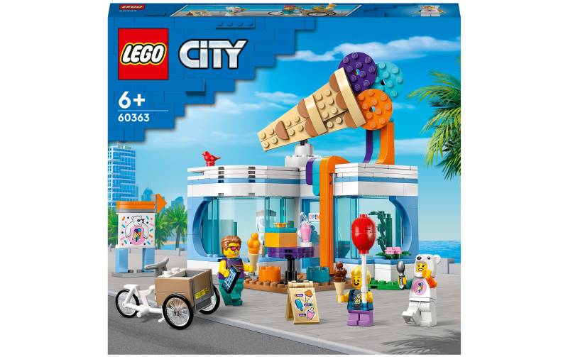 LEGO® Spielbausteine »City Eisdiele 60363«, (296 St.) von lego®