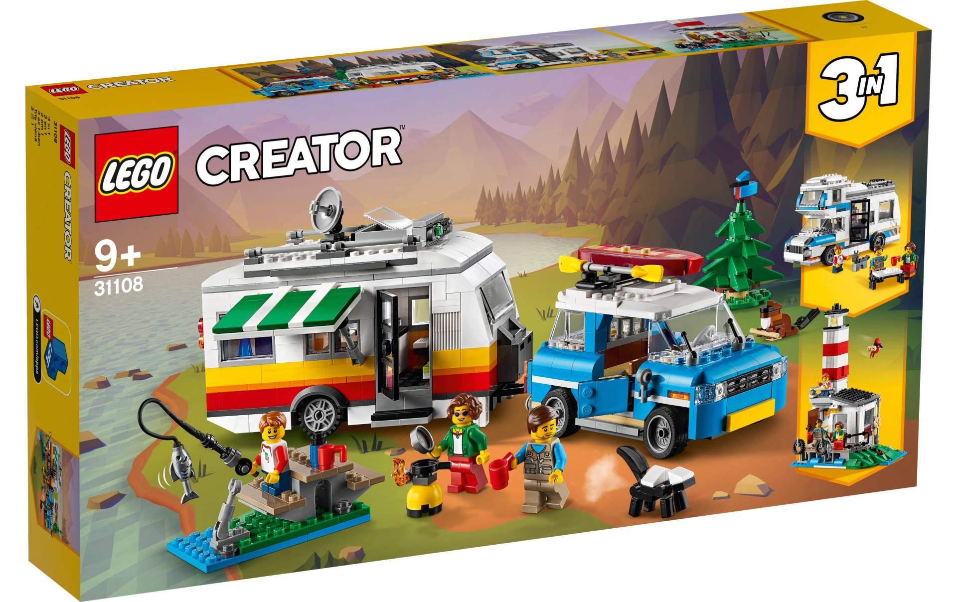 LEGO® Spielbausteine »Creator Campingurlaub« von lego®
