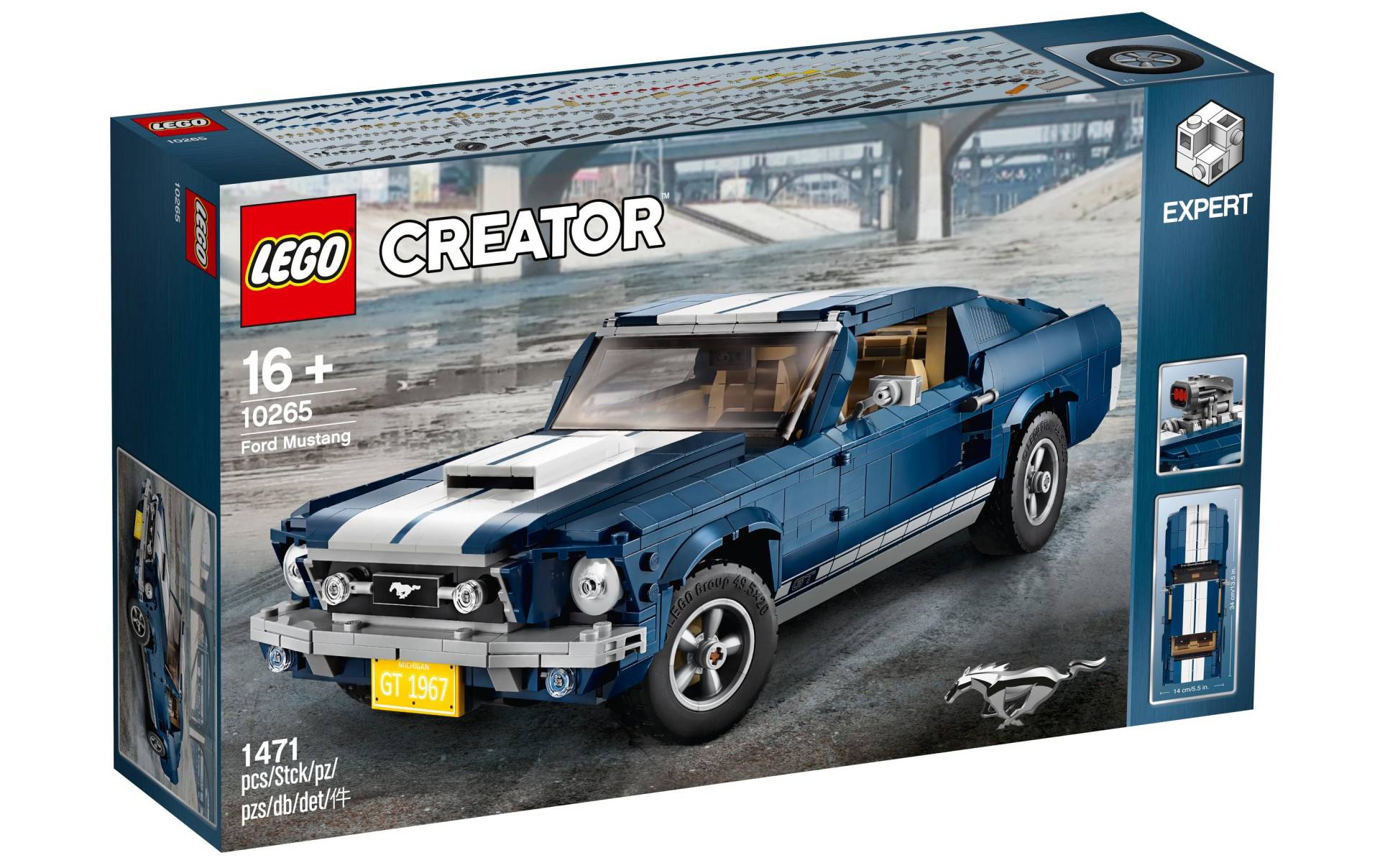 LEGO® Spielbausteine »Creator Ford Mustang«, (1471 St.) von lego®