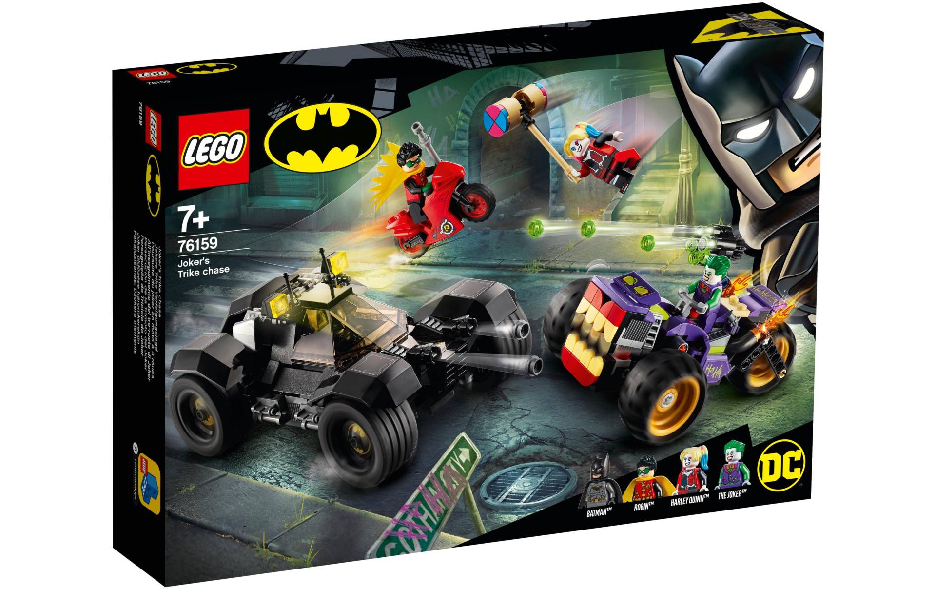 LEGO® Spielbausteine »DC Comics Super Heroes Jokers Trike-Verfolgungsjagd« von lego®