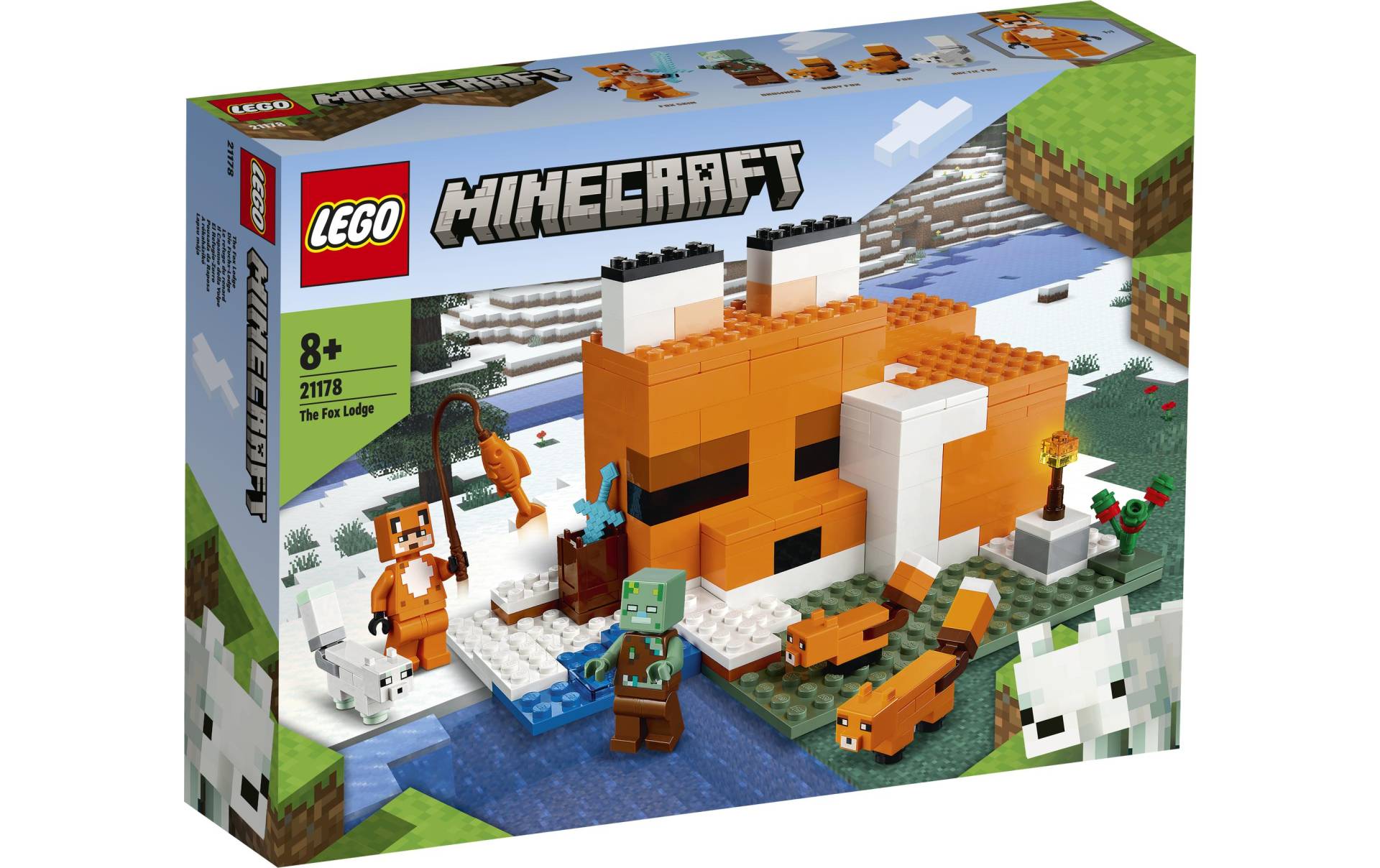 LEGO® Spielbausteine »Die Fuchs-Lodge 211«, (193 St.) von lego®