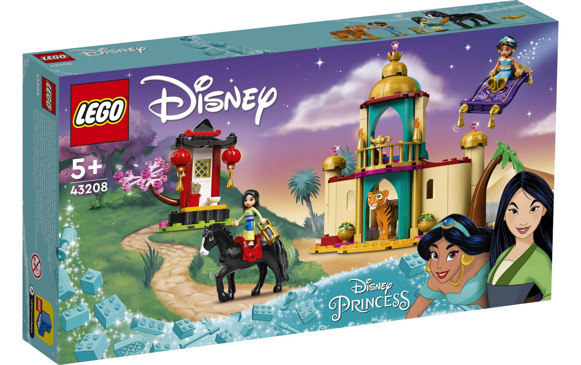 LEGO® Spielbausteine »Disney Princess Jasmins«, (176 St.) von lego®