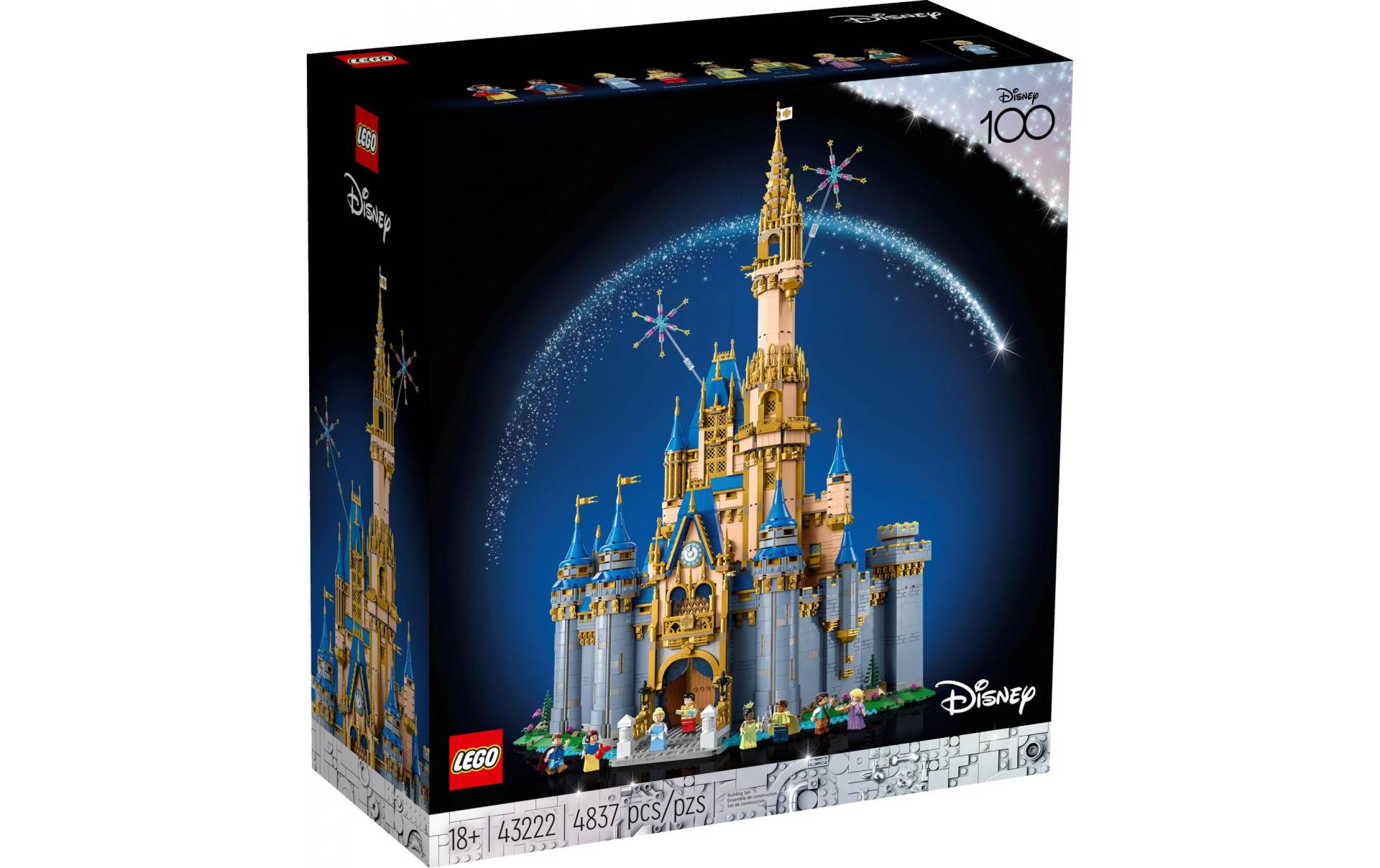 LEGO® Spielbausteine »Disney Schloss 43222«, (4837 St.) von lego®