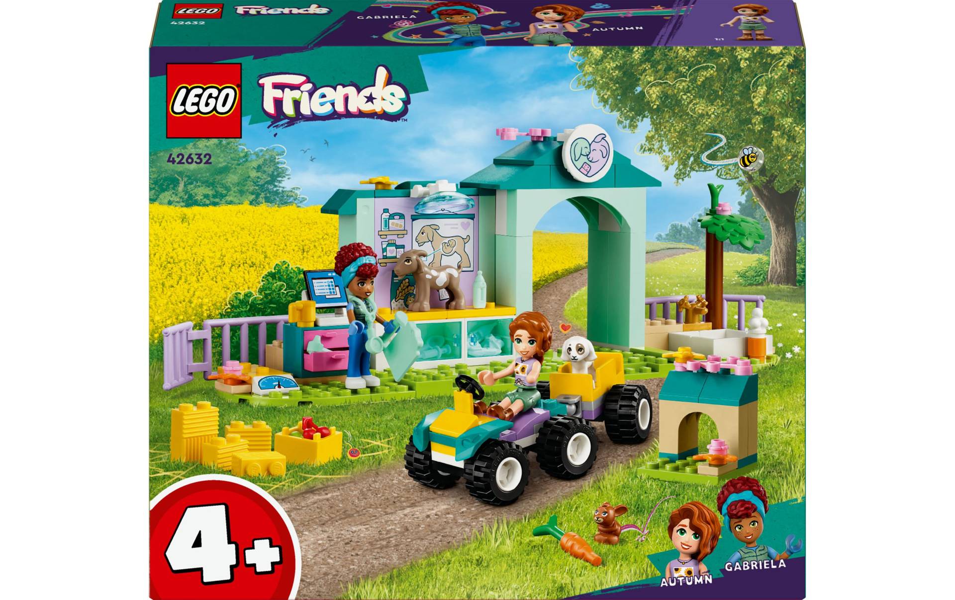 LEGO® Spielbausteine »Farmtierklinik 42632«, (161 St.) von lego®