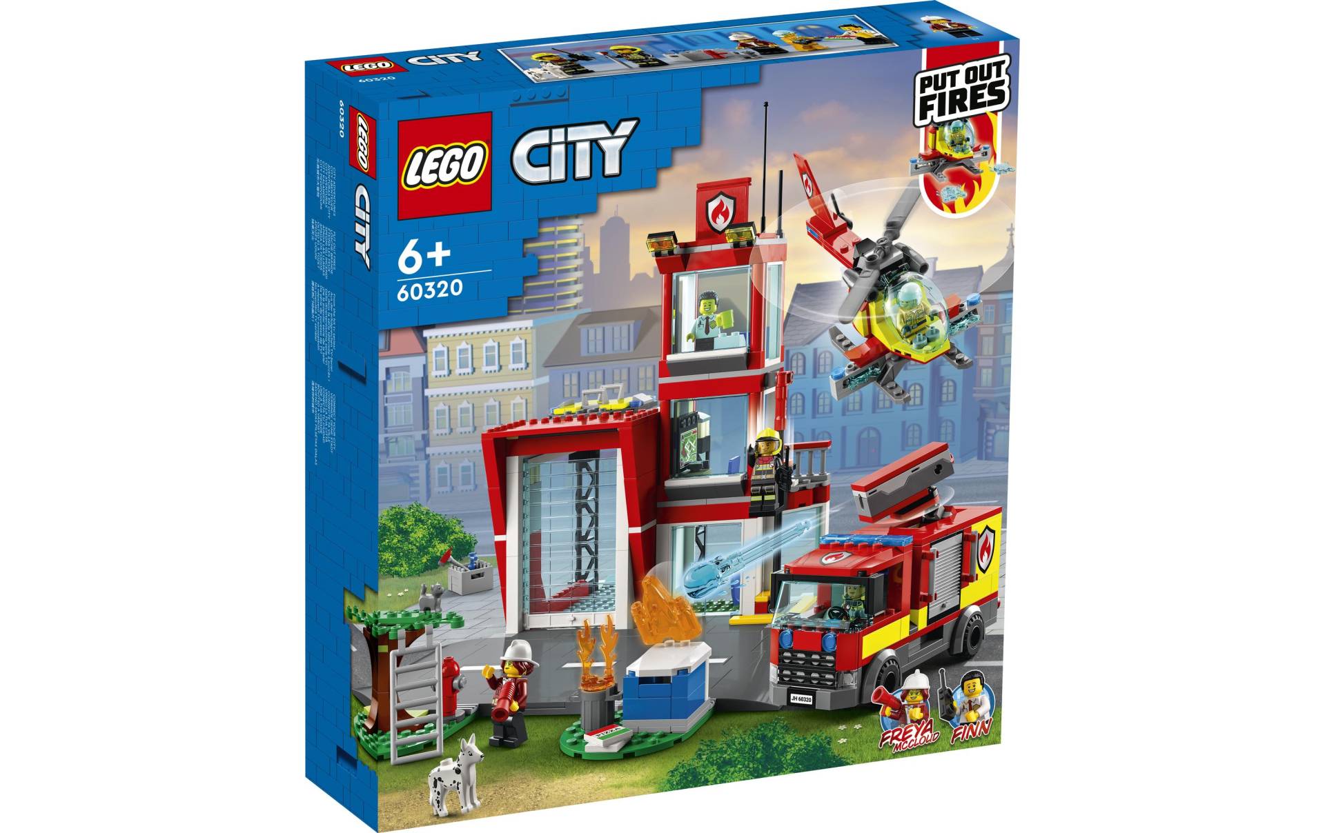LEGO® Spielbausteine »Feuerwache 60320«, (540 St.) von lego®