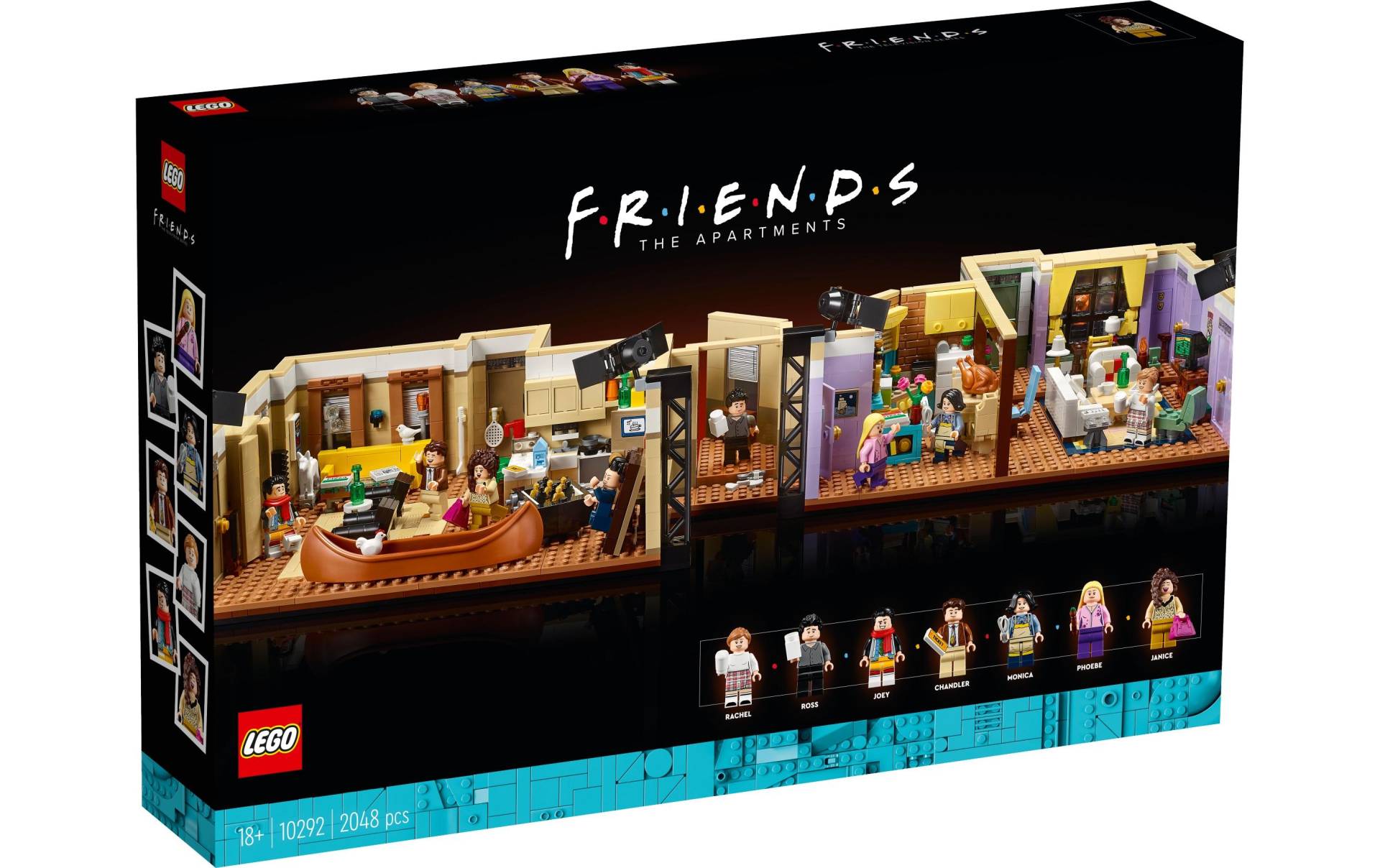 LEGO® Spielbausteine »Friends Apartments 10«, (2048 St.) von lego®