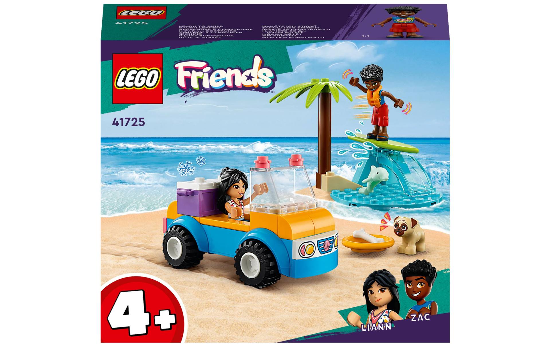 LEGO® Spielbausteine »Friends Strandbuggy-Spass 417«, (61 St.) von lego®
