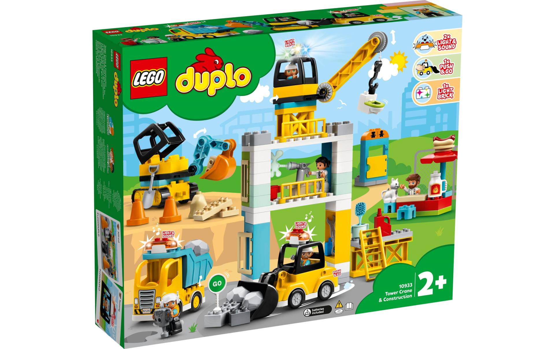 LEGO® Spielbausteine »Grosse Baustelle mit Licht« von lego®