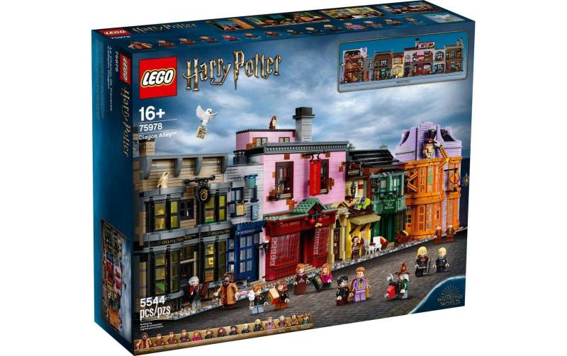 LEGO® Spielbausteine »Harry Potter Winkelgasse«, (5544 St.) von lego®