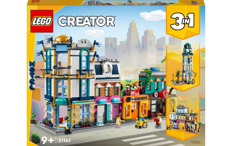 LEGO® Spielbausteine »Hauptstrasse 31141«, (1459 St.) von lego®